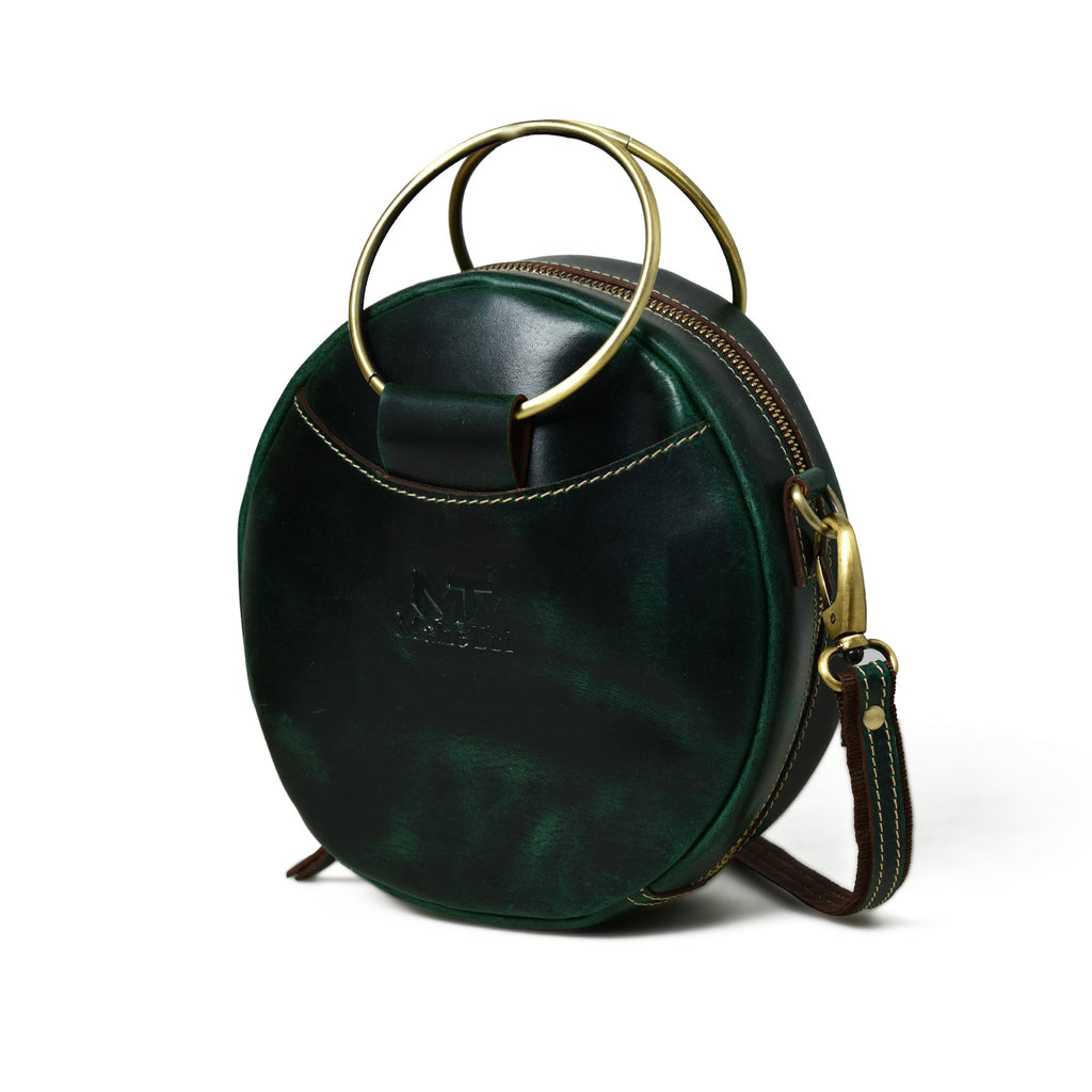 Classy Leather Bags | Rosie Sling Circle Bag