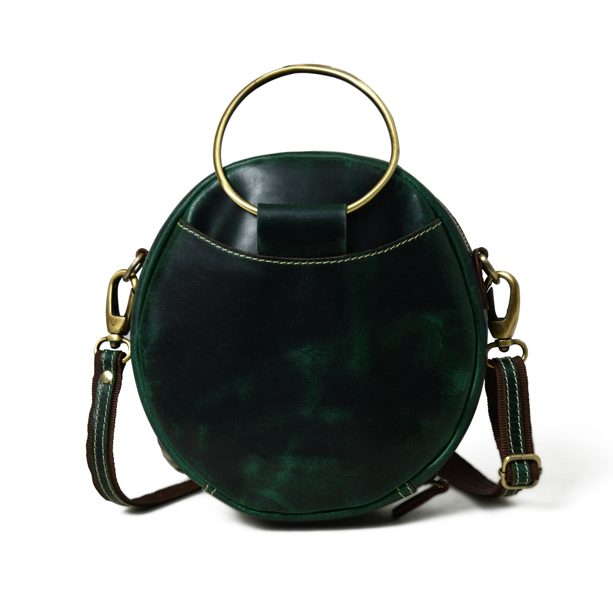 Classy Leather Bags | Rosie Sling Circle Bag