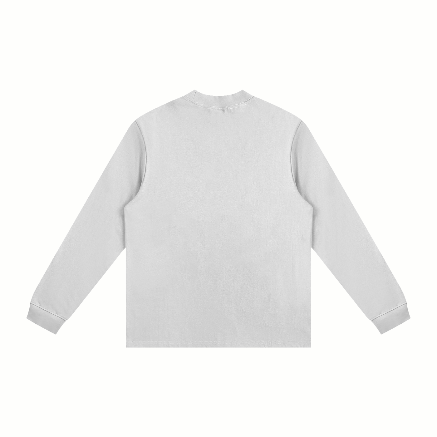 Cotton Sweatshirt | Plain Mock Neck