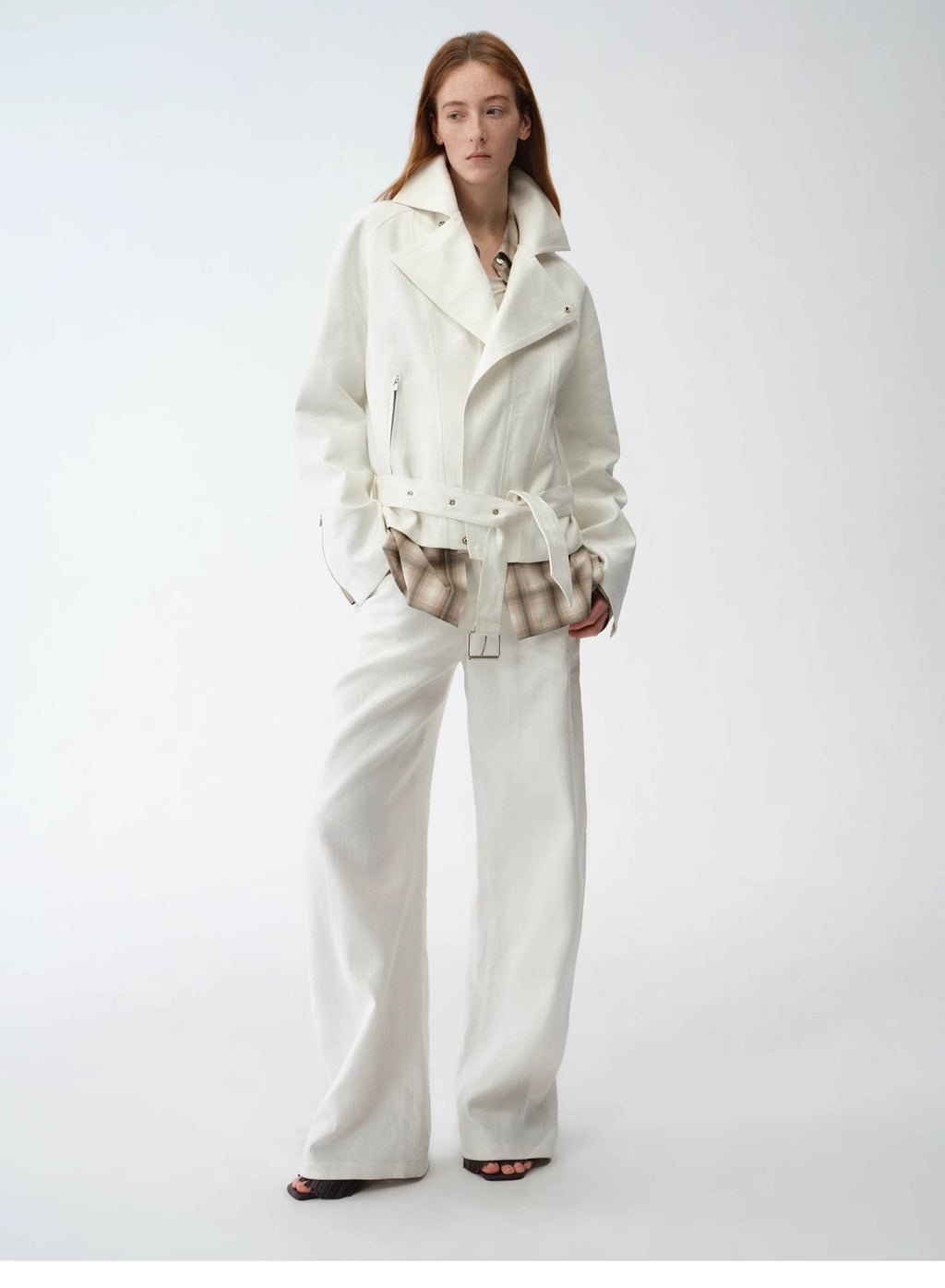 Women's Linen Jacket | Trapezoidal