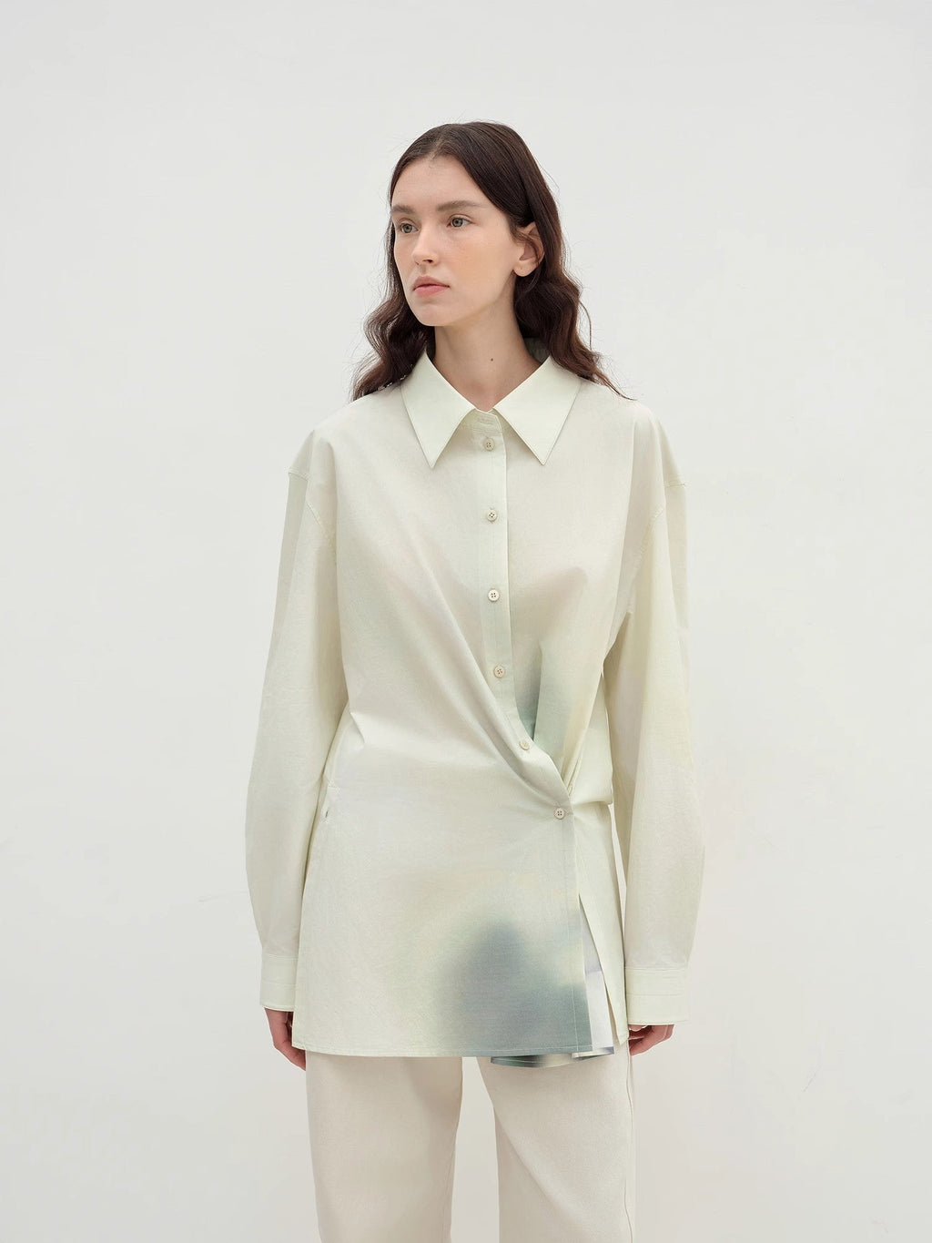 FIRELADY FUR | Women's 2-Way Cotton Shirt