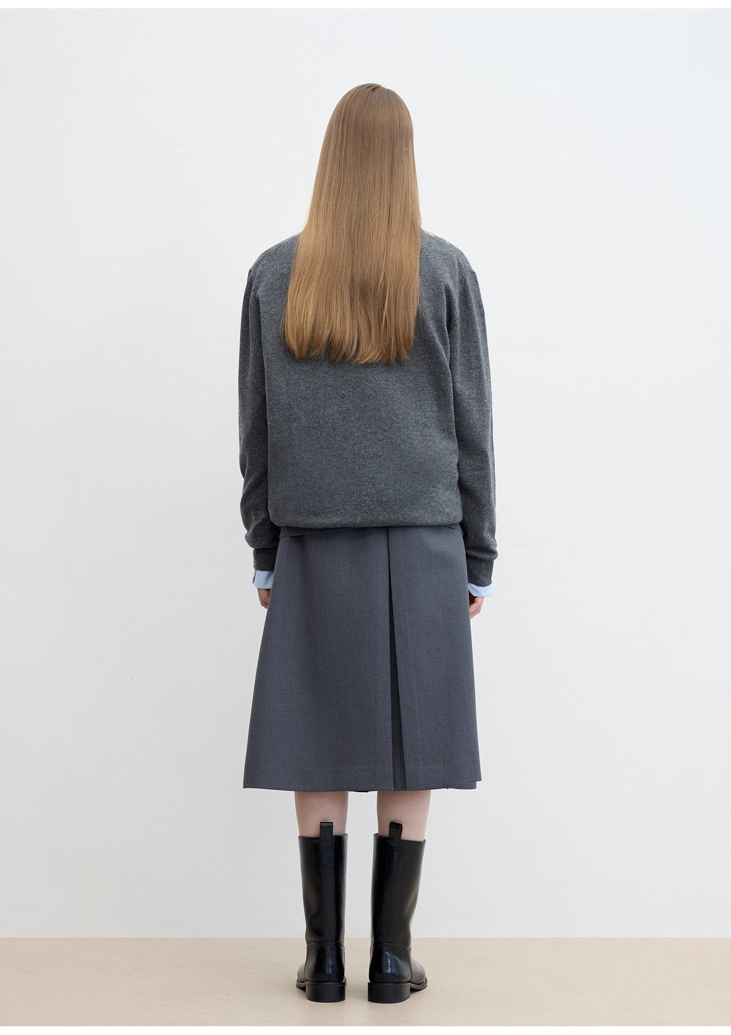 FIRELADY FUR | Women's Wool Polo Neck Sweater