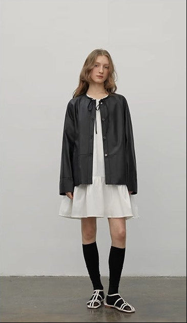 FIRELADY FUR | Women's Ultra-Thin Sheep Leather Jacket