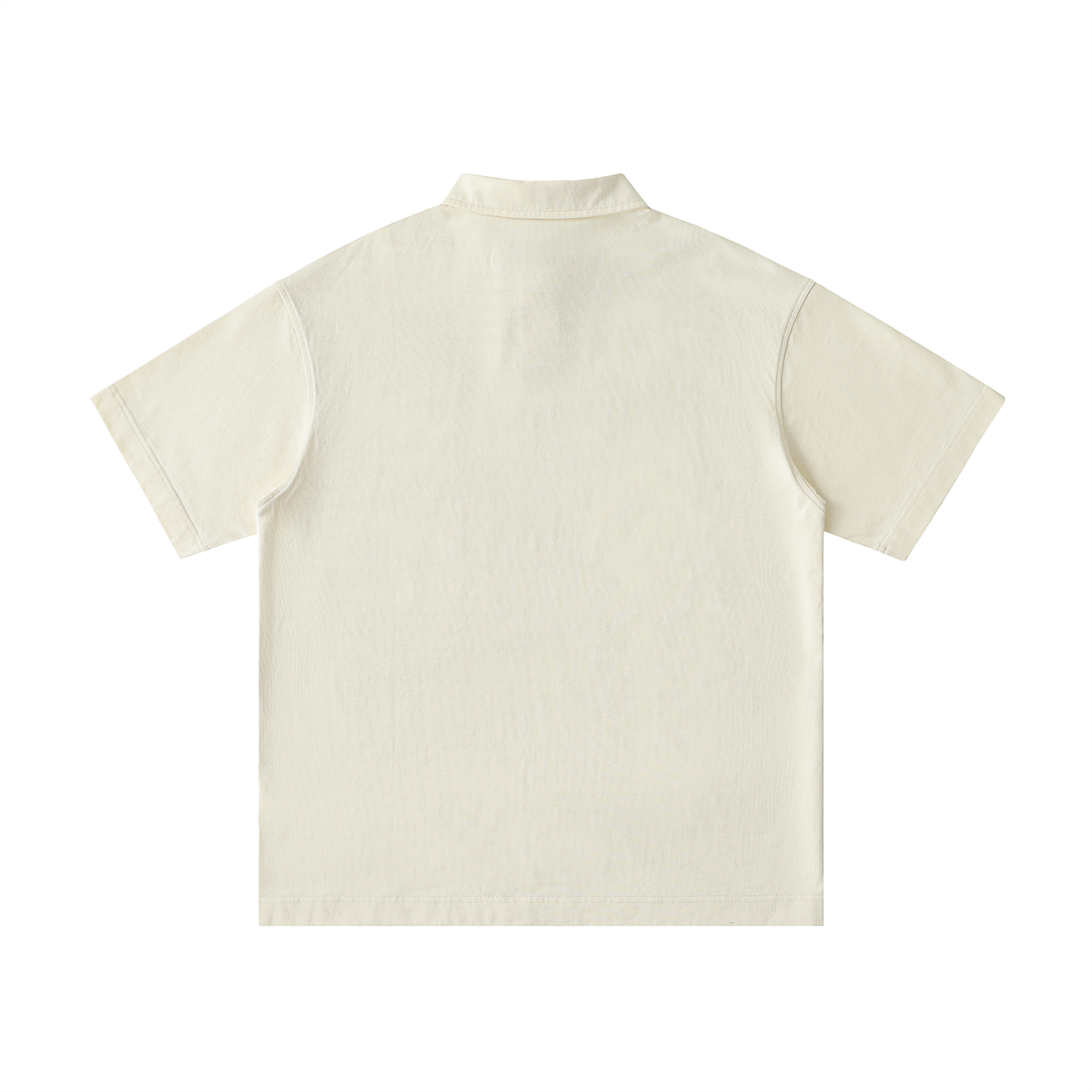 Cotton Polo T-shirt | Orange Yu Mai Logo