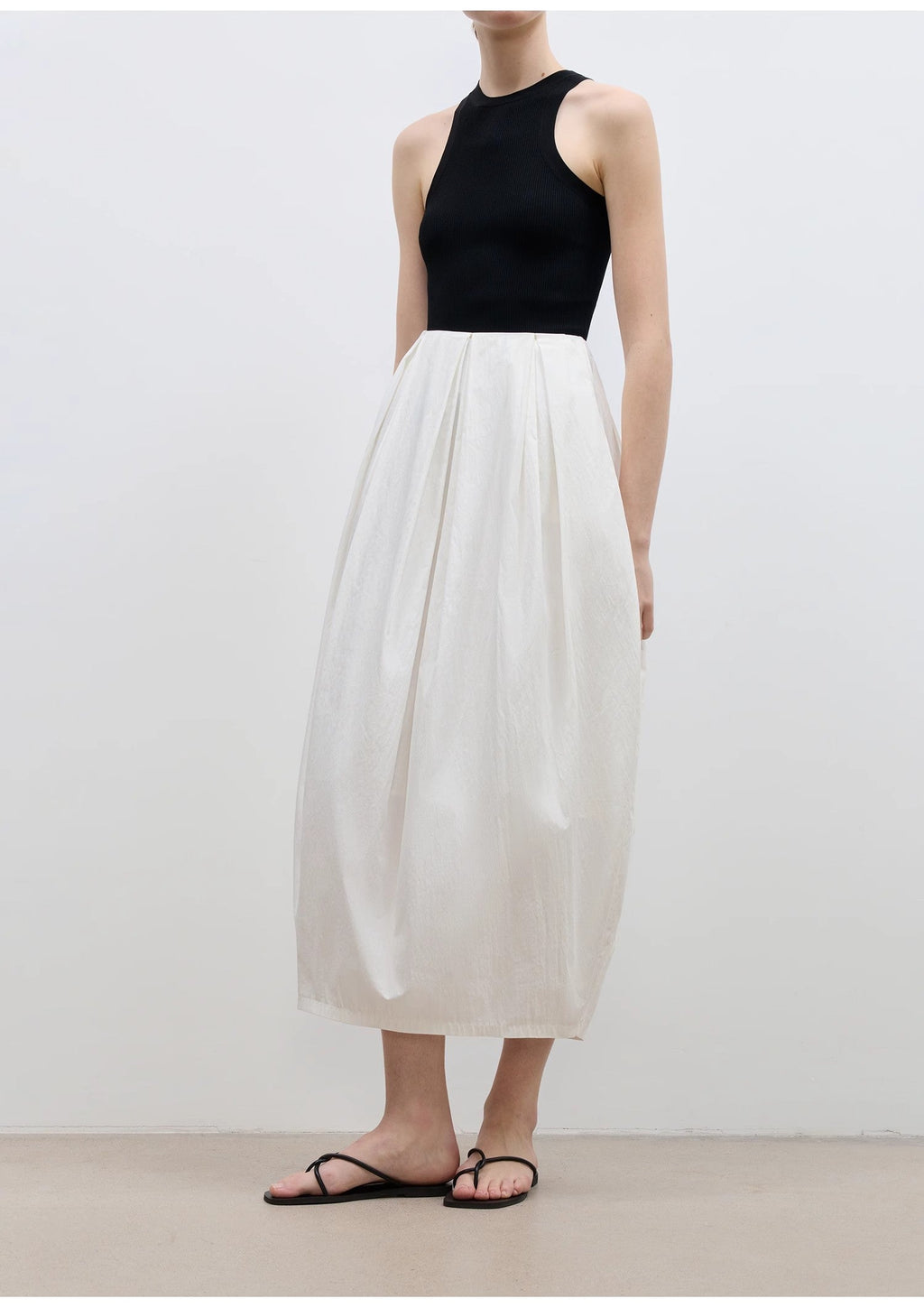 FIRELADY FUR | Women's Cotton & Nylon Blend Balloon Skirt