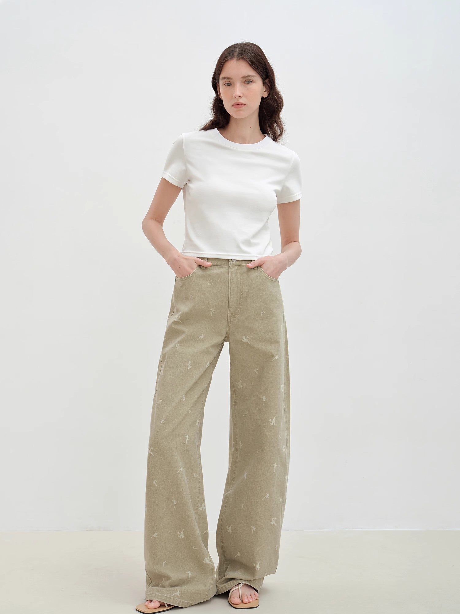 FIRELADY FUR | Women's Calla Lily Print Jeans