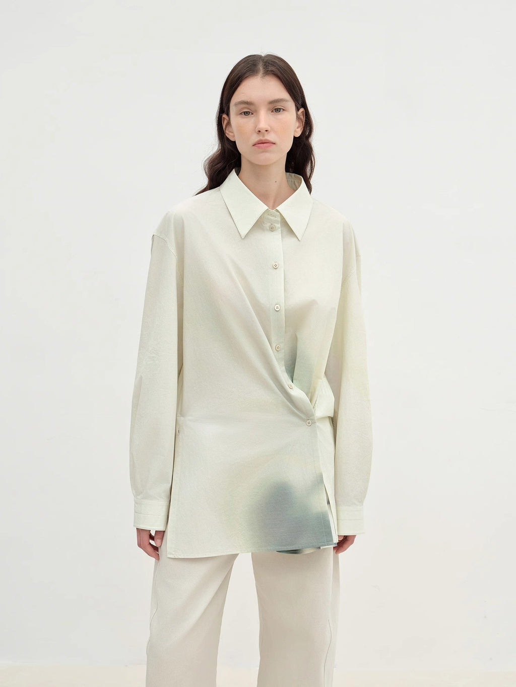 FIRELADY FUR | Women's 2-Way Cotton Shirt