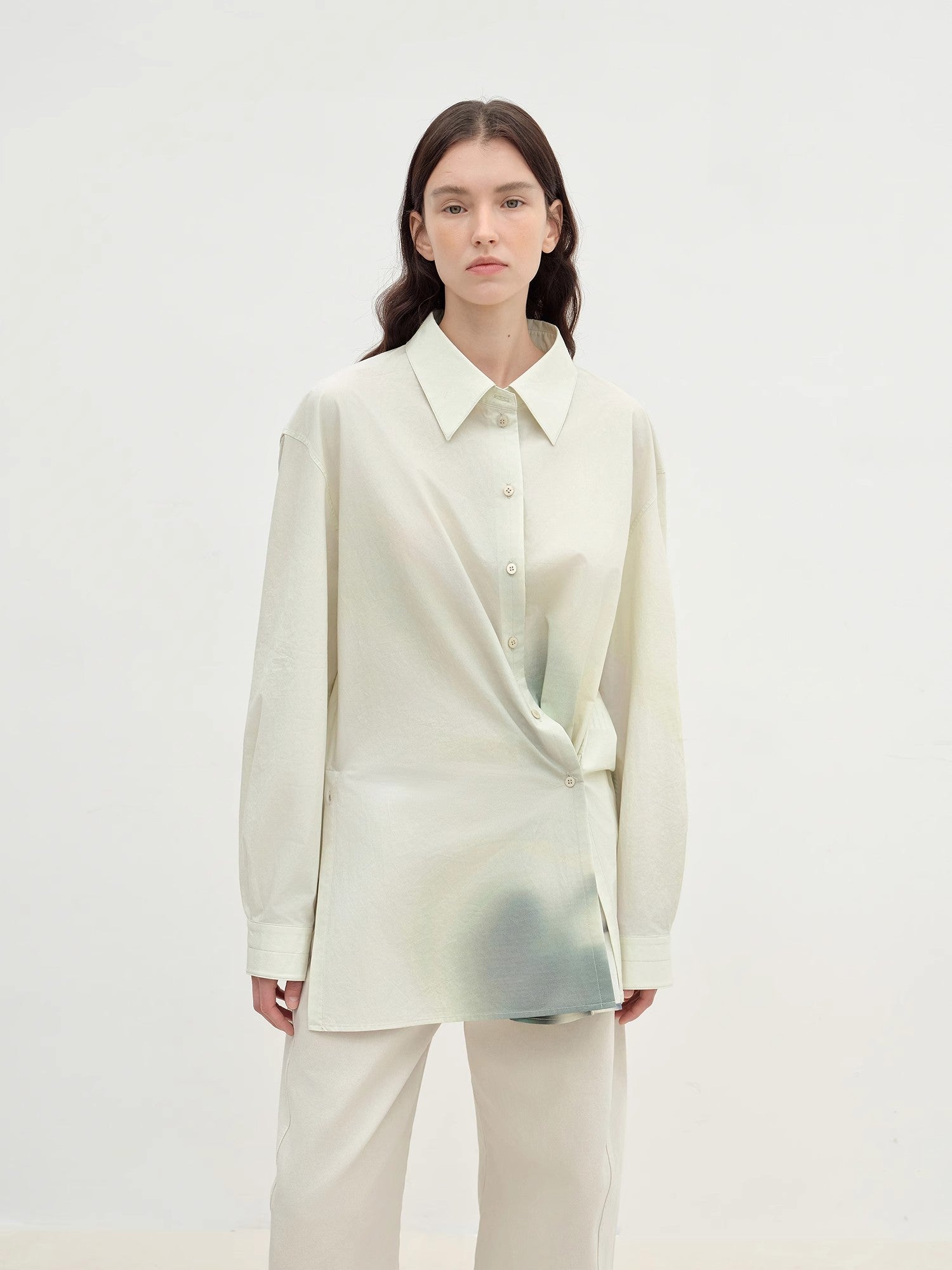 FIRELADY FUR | Women's 2-Way Cotton Shirt