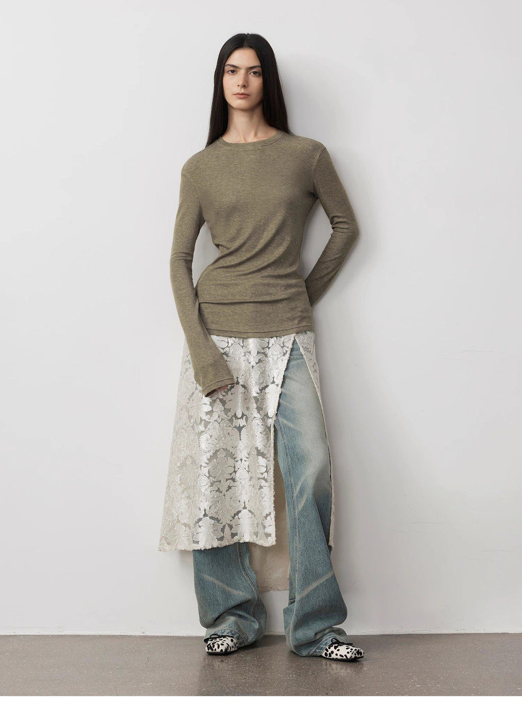 PREMIUM STYLE CO. LTD. | Women's Lyocell & Wool Blend Shirt