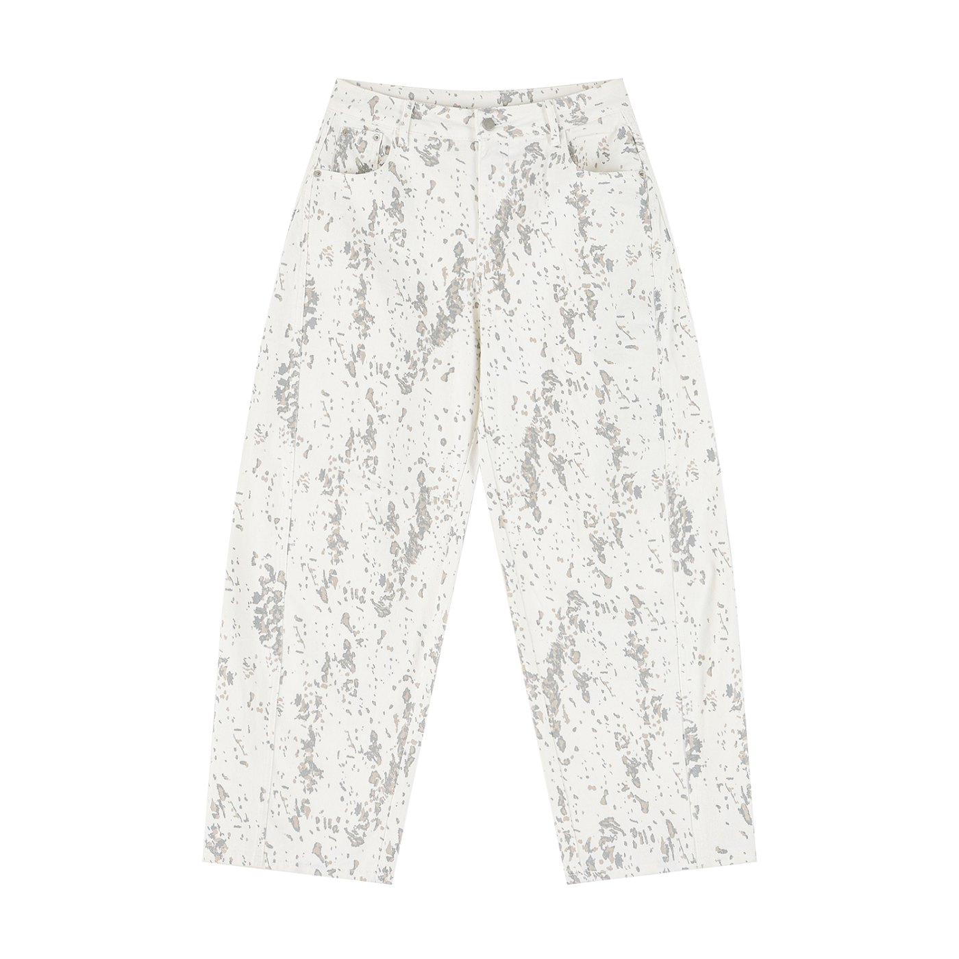 Gallo Jean | Women's Splatter Barrel Leg Jeans