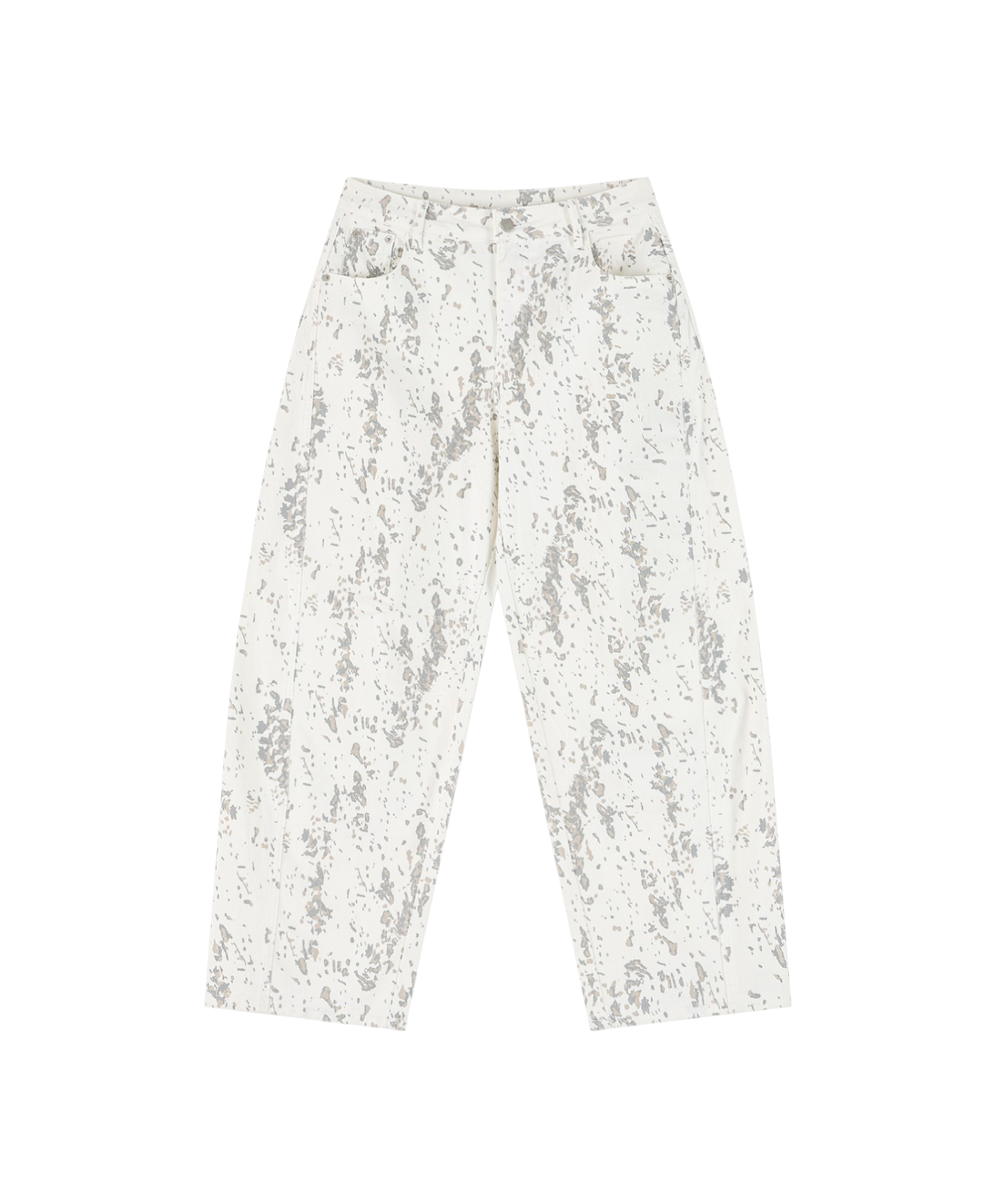 Gallo Jean | Women's Splatter Barrel Leg Jeans