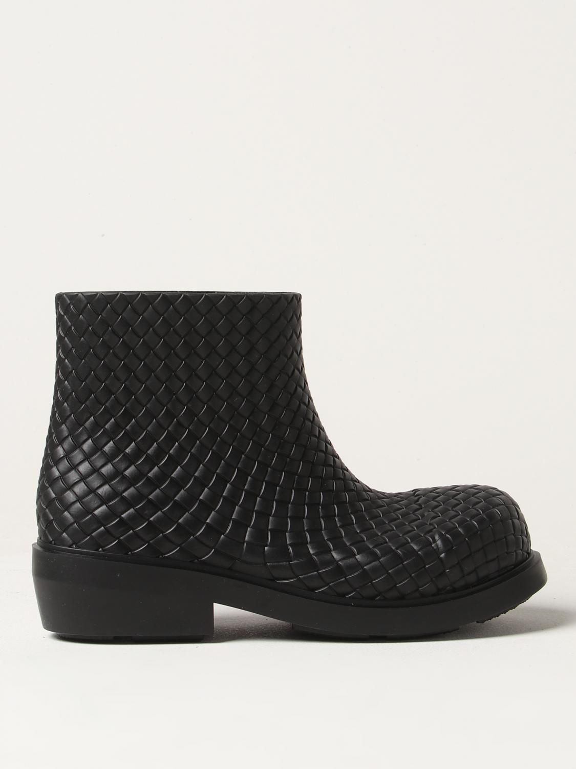Bottega Veneta | Men's Black Woven Boot