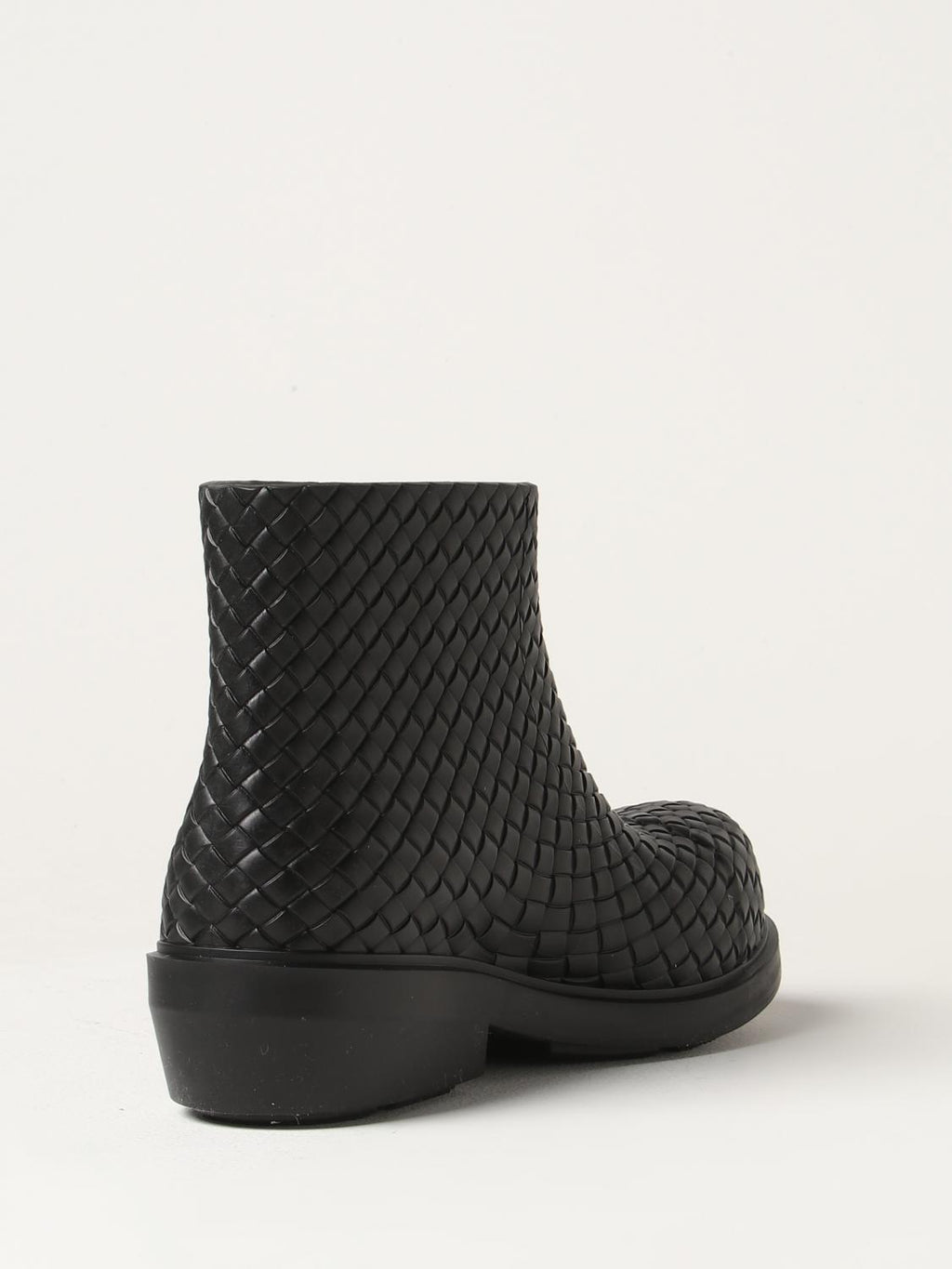 Bottega Veneta | Men's Black Woven Boot