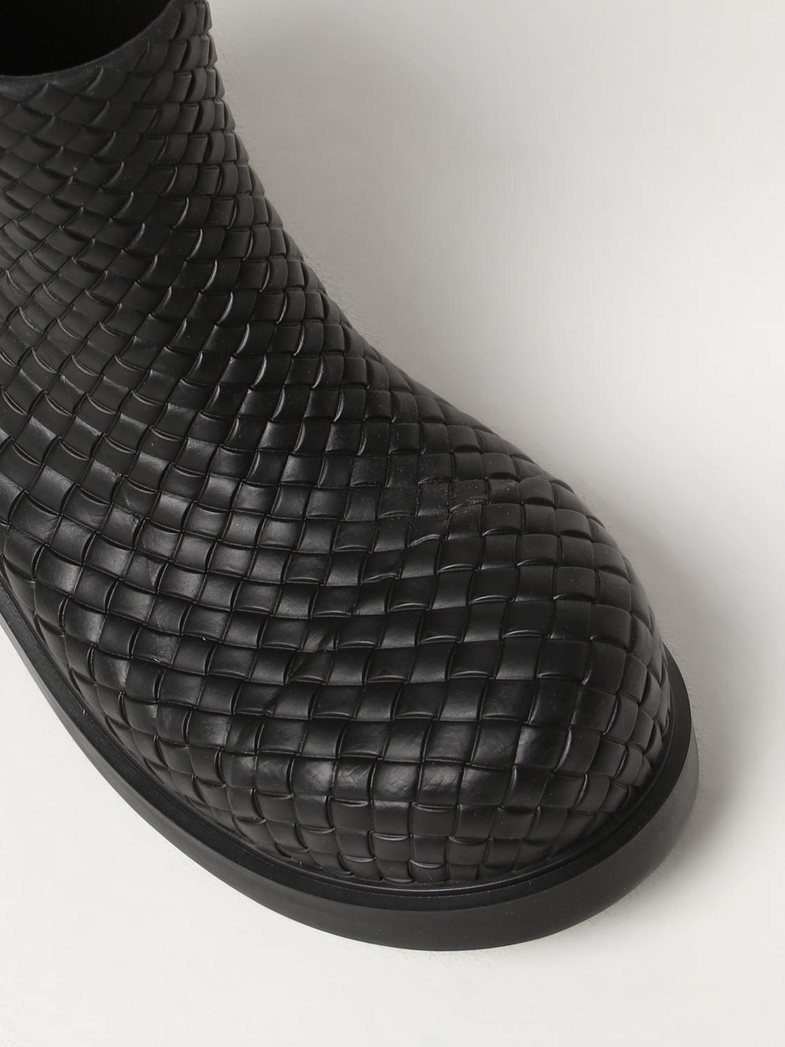 Bottega Veneta | Men's Black Woven Boot