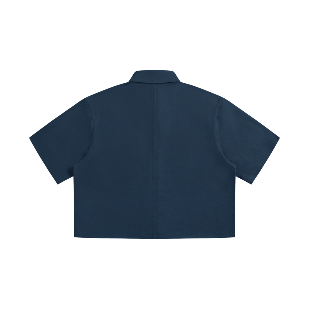 Gallo Jean | Women’s Cropped Cotton Short Sleeve Shirt