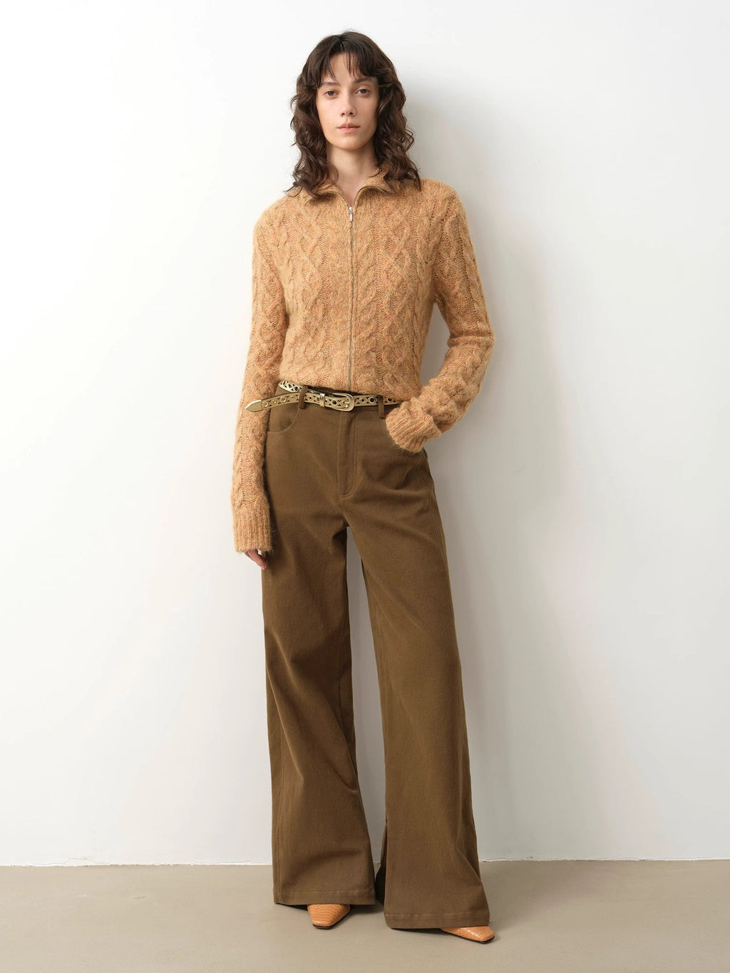 PREMIUM STYLE CO. LTD. | Women's Mohair Wool Blend Cardigan