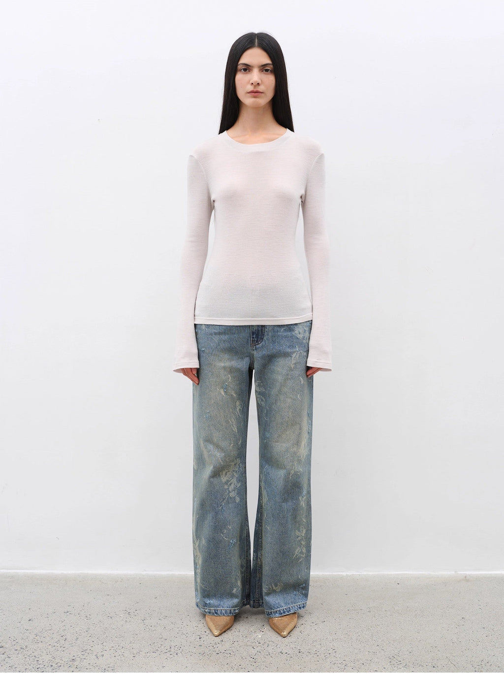 FIRELADY FUR | Women's "Glove Cuffs" Wool Sweater