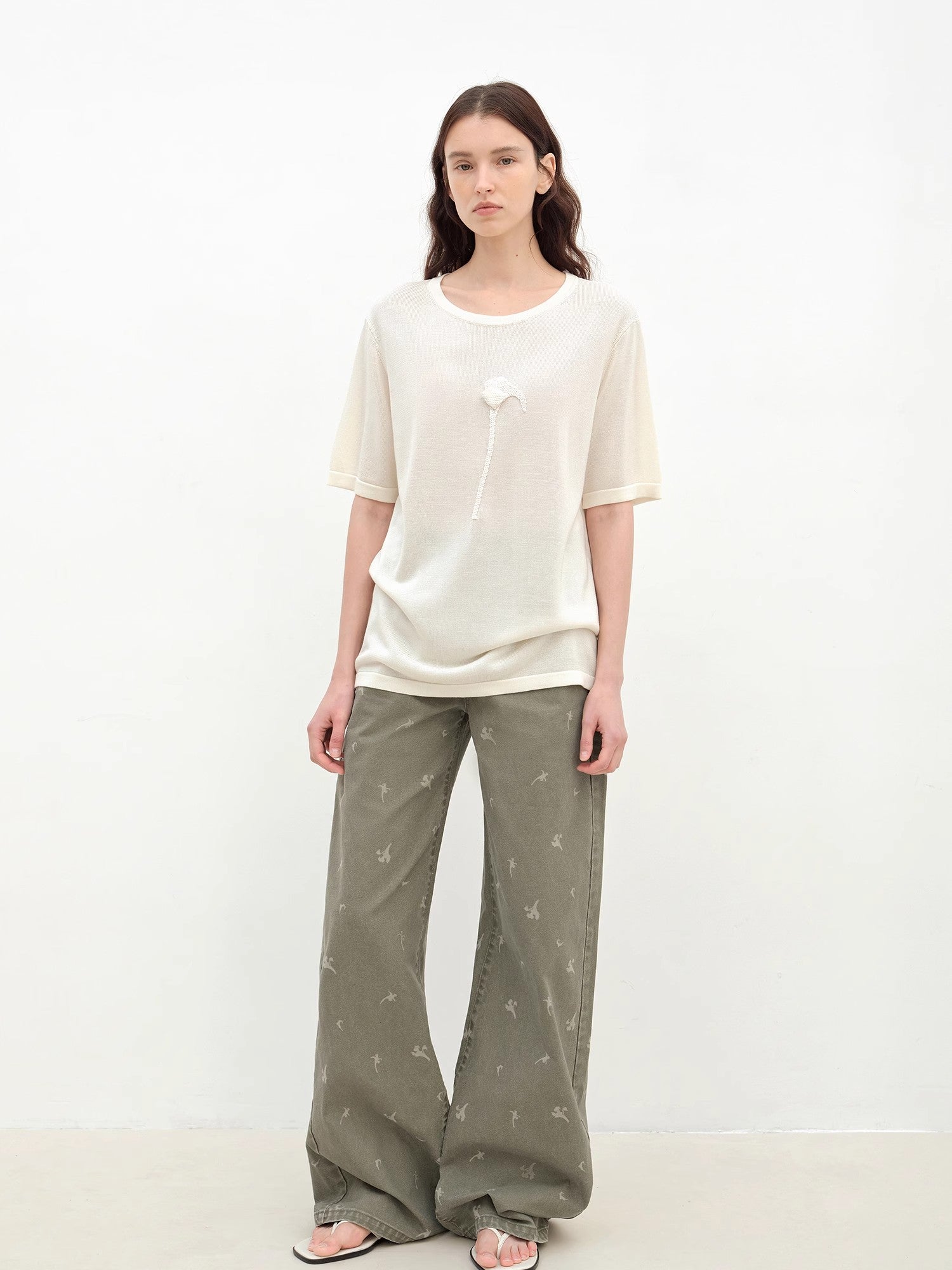 FIRELADY FUR | Women's Calla Lily Print Jeans