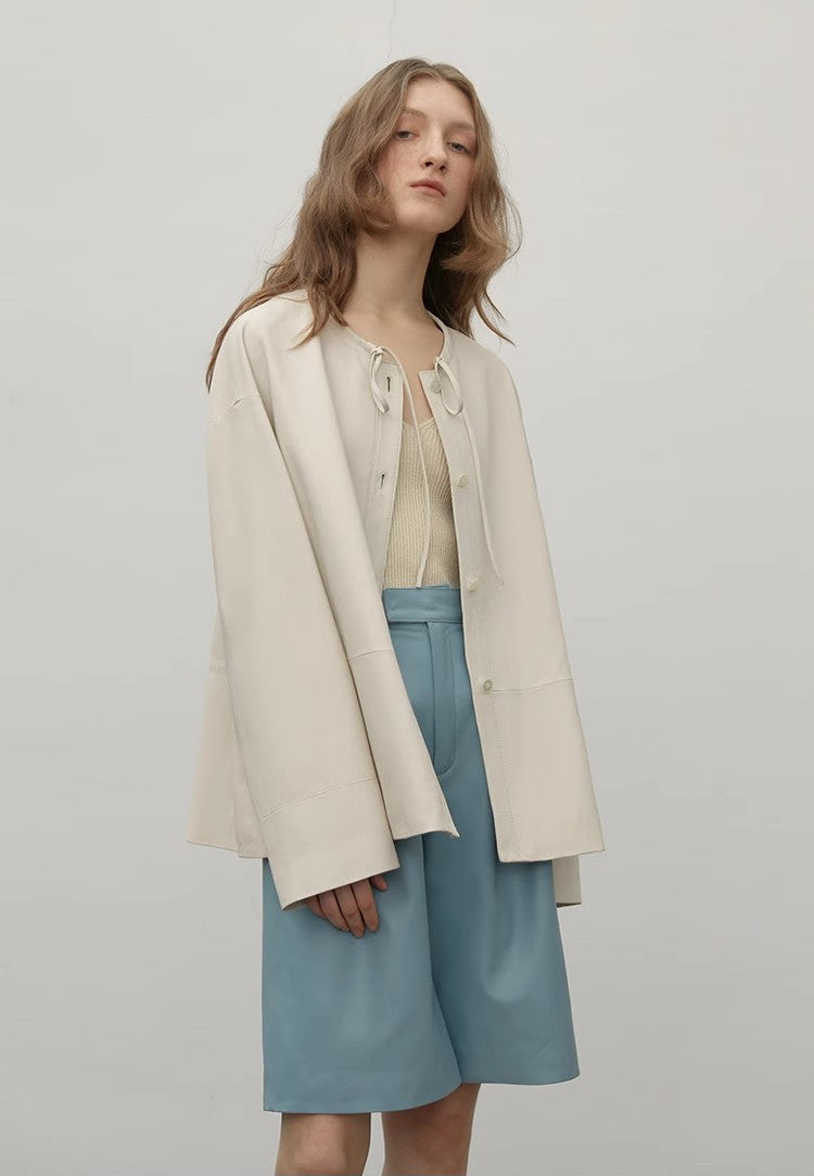 FIRELADY FUR | Women's Ultra-Thin Sheep Leather Jacket