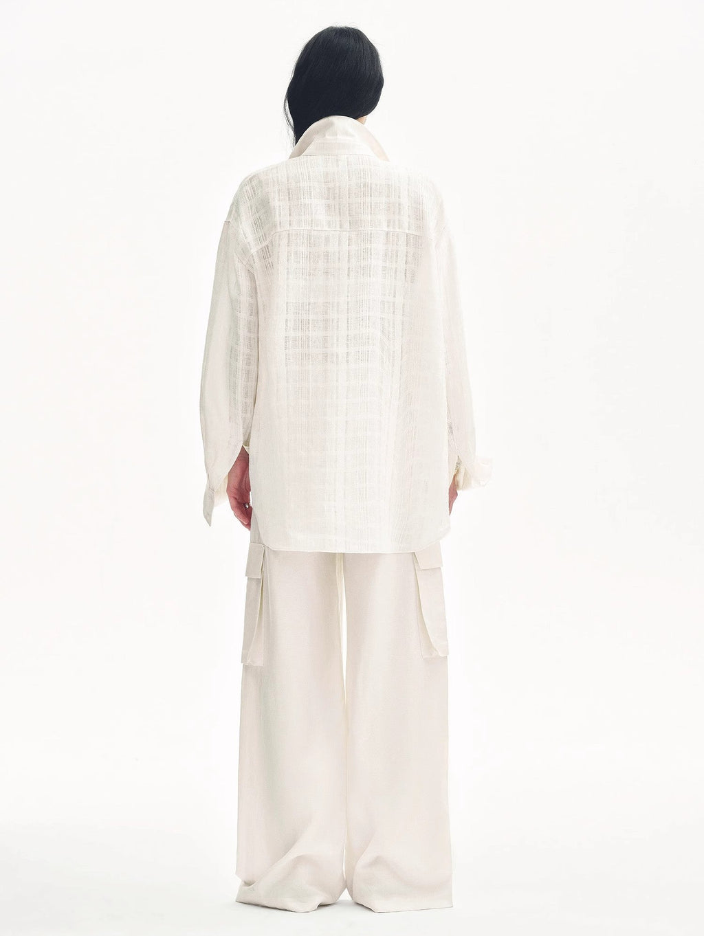 PREMIUM STYLE CO. LTD. | Women's Tencel & Linen Blend Wide Leg Pants