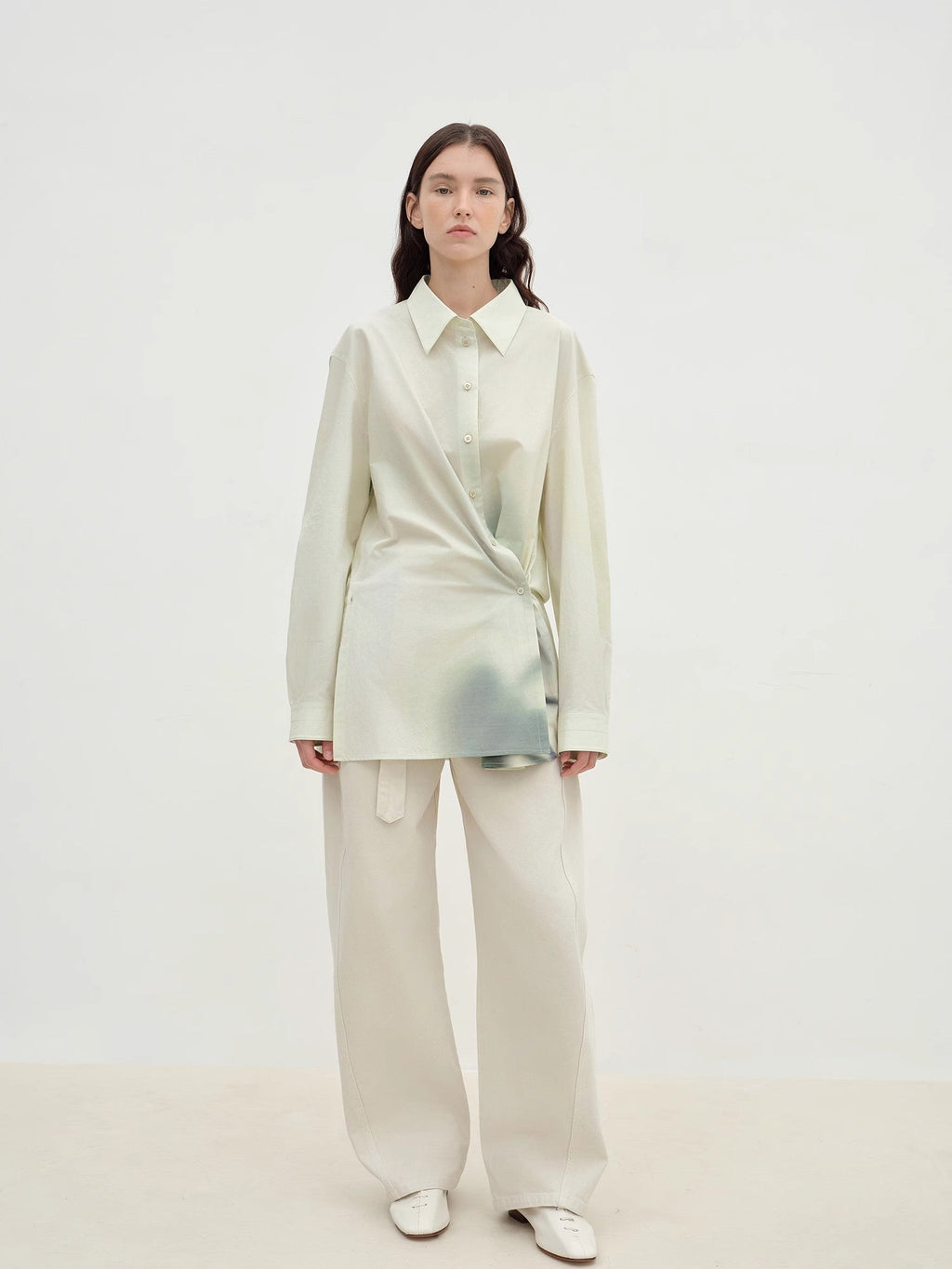 FIRELADY FUR | Women's 2-Way Cotton Shirt