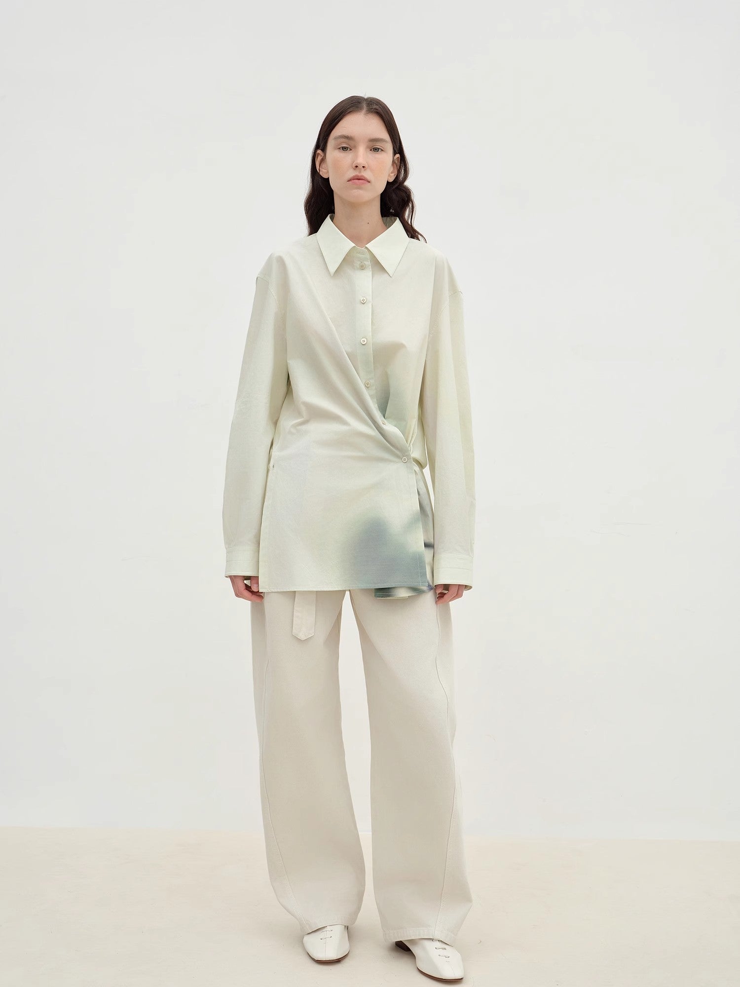 FIRELADY FUR | Women's 2-Way Cotton Shirt