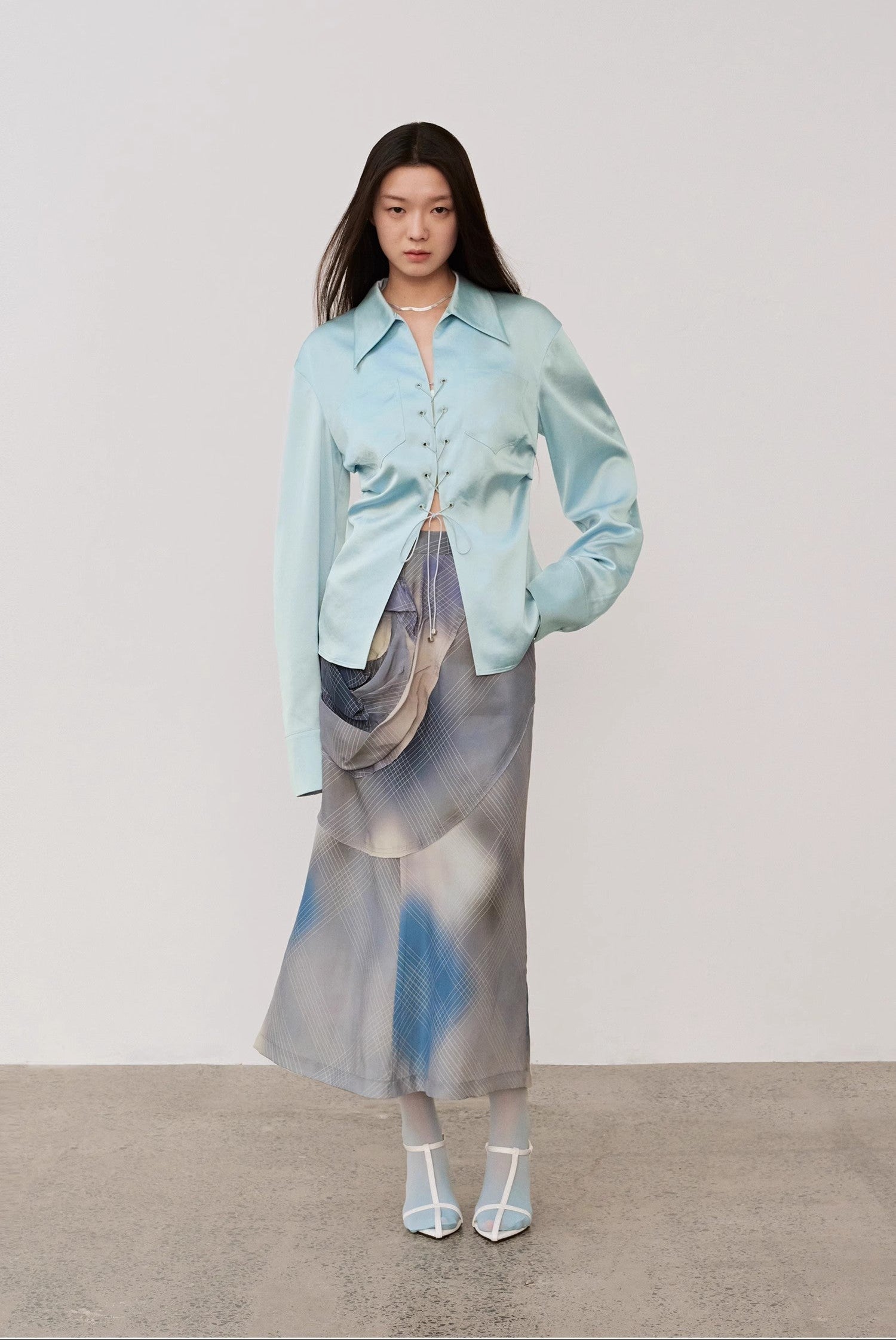 FIRELADY FUR | Women's Mercerized Acetate Blouse