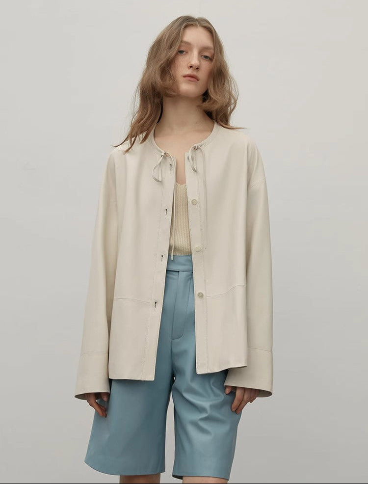 FIRELADY FUR | Women's Ultra-Thin Sheep Leather Jacket