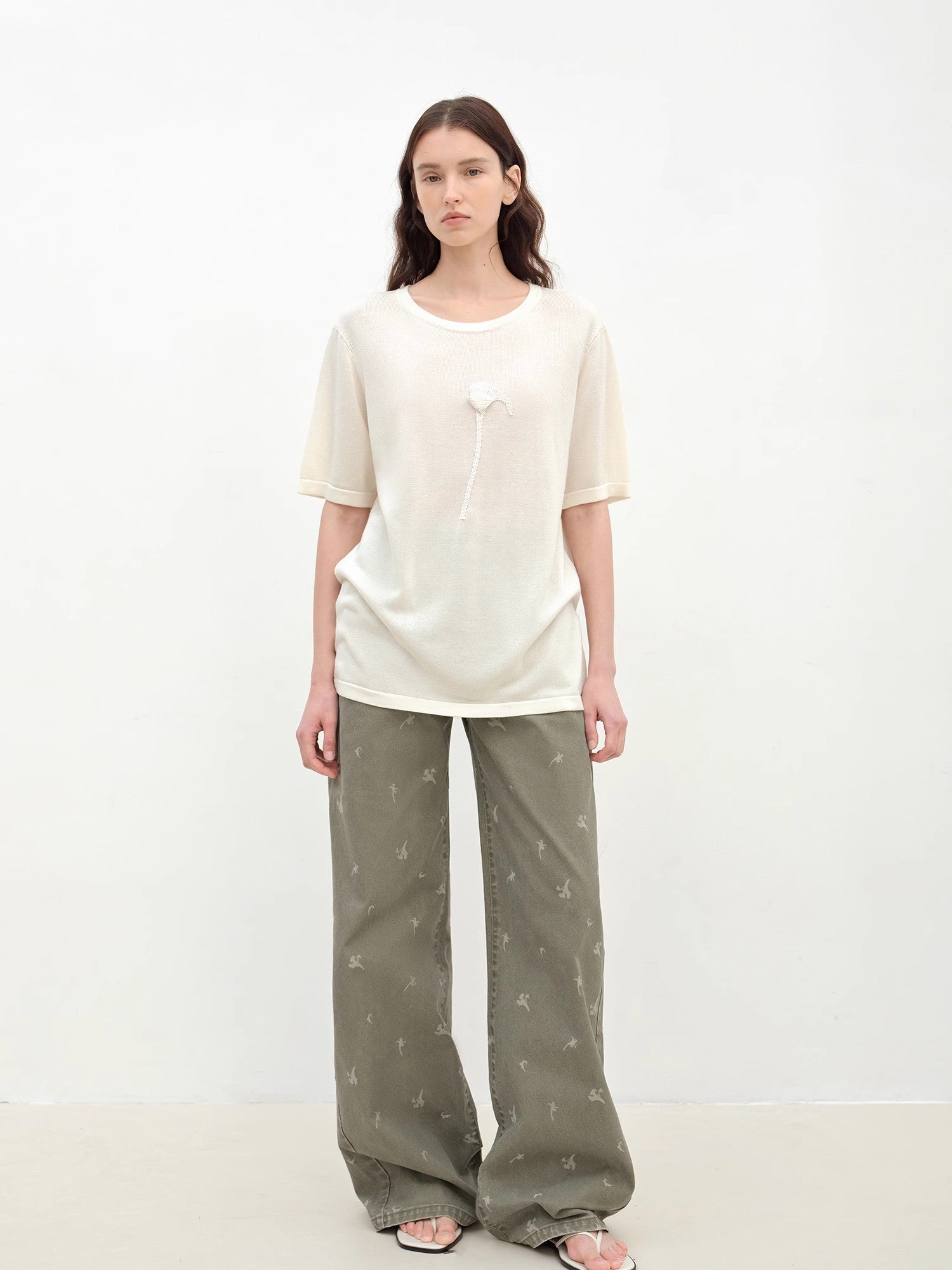 FIRELADY FUR | Women's Calla Lily Print Jeans