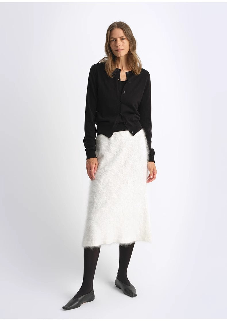 PREMIUM STYLE CO. LTD. | Women's Wool Blend Knit Cardigan