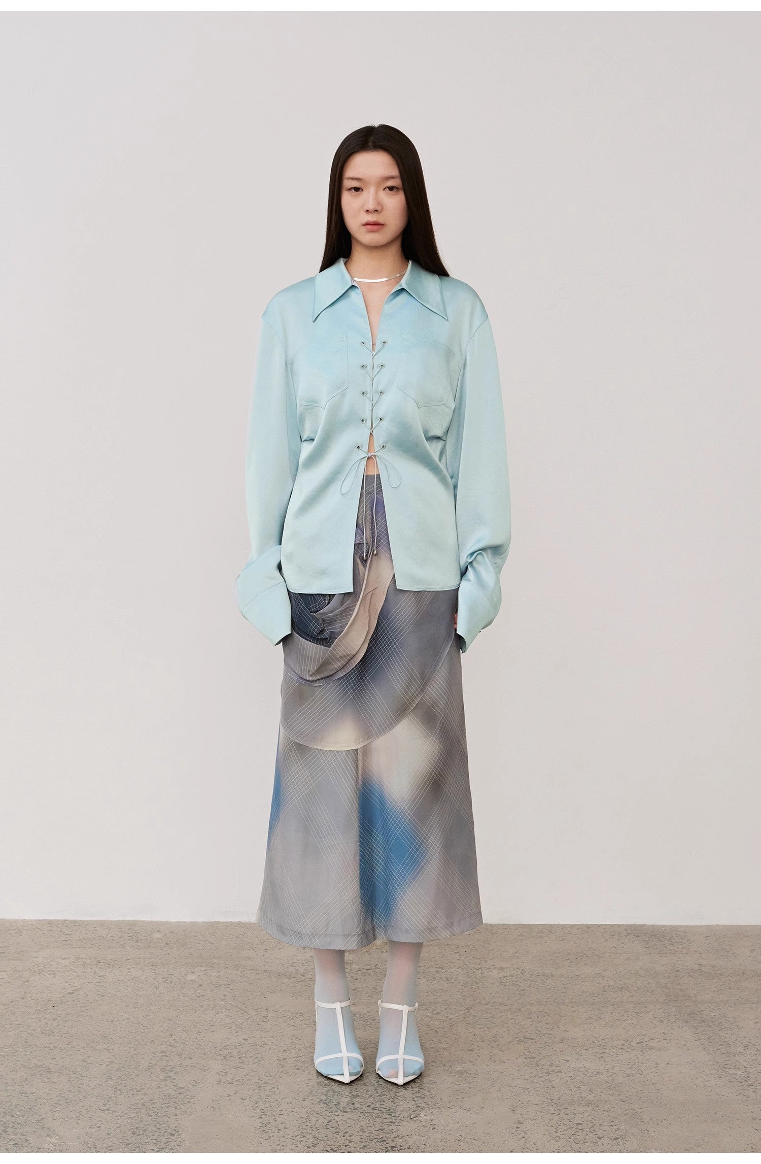 FIRELADY FUR | Women's Mercerized Acetate Blouse