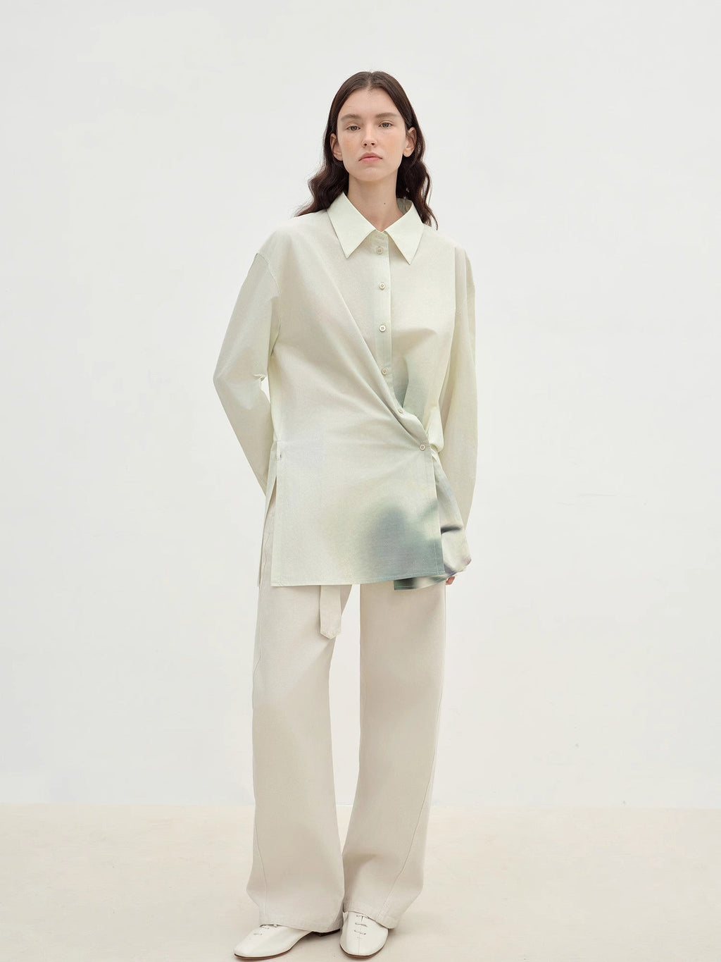 FIRELADY FUR | Women's 2-Way Cotton Shirt