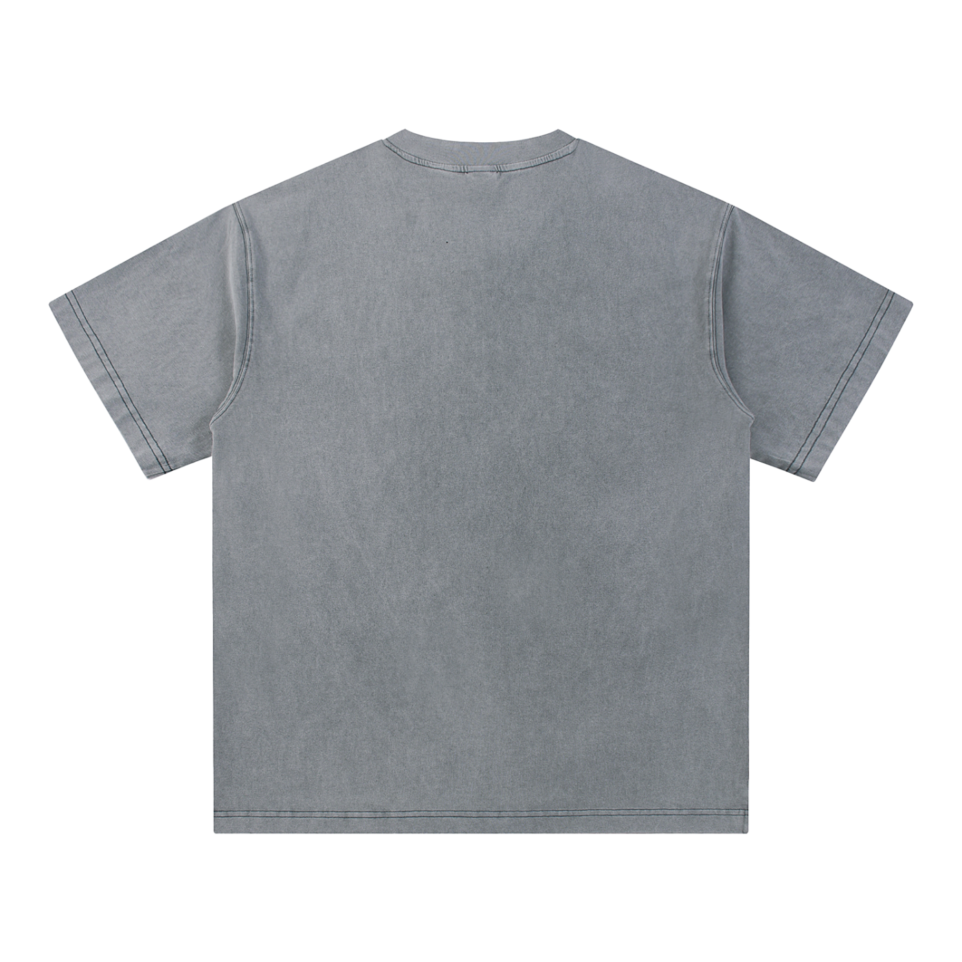 Cotton V-Neck T-shirt | Snow Washed