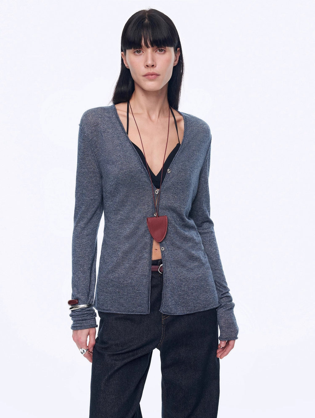 FIRELADY FUR | Women's Wool Blend Knit Cardigan