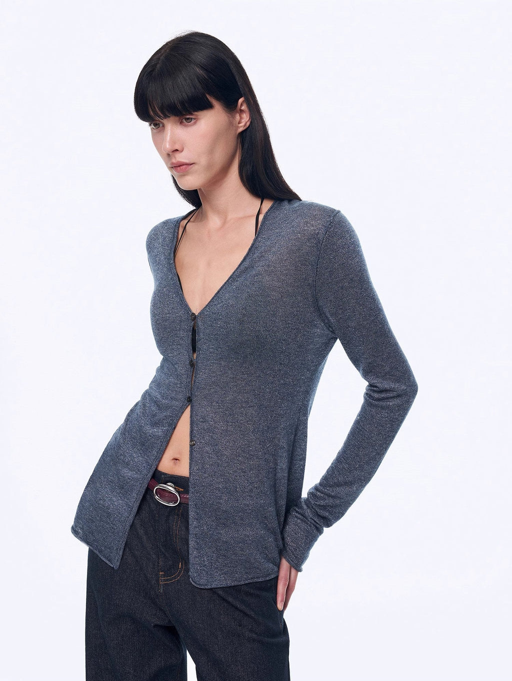 FIRELADY FUR | Women's Wool Blend Knit Cardigan