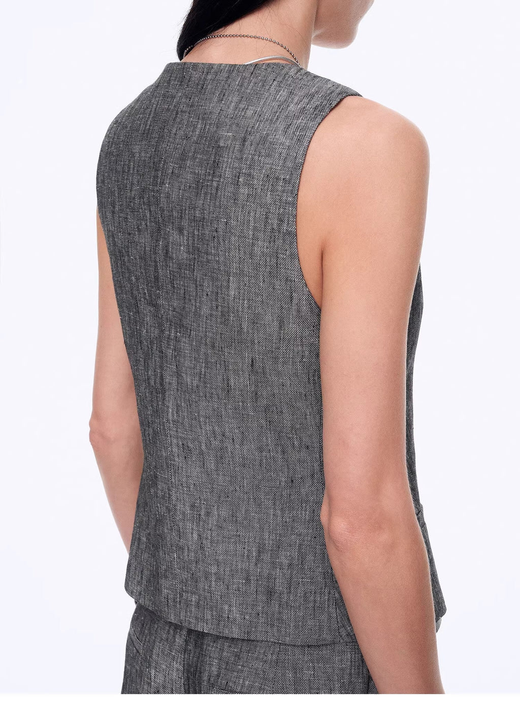 PREMIUM STYLE CO. LTD. | Women's Linen Vest & Trousers Suit Set