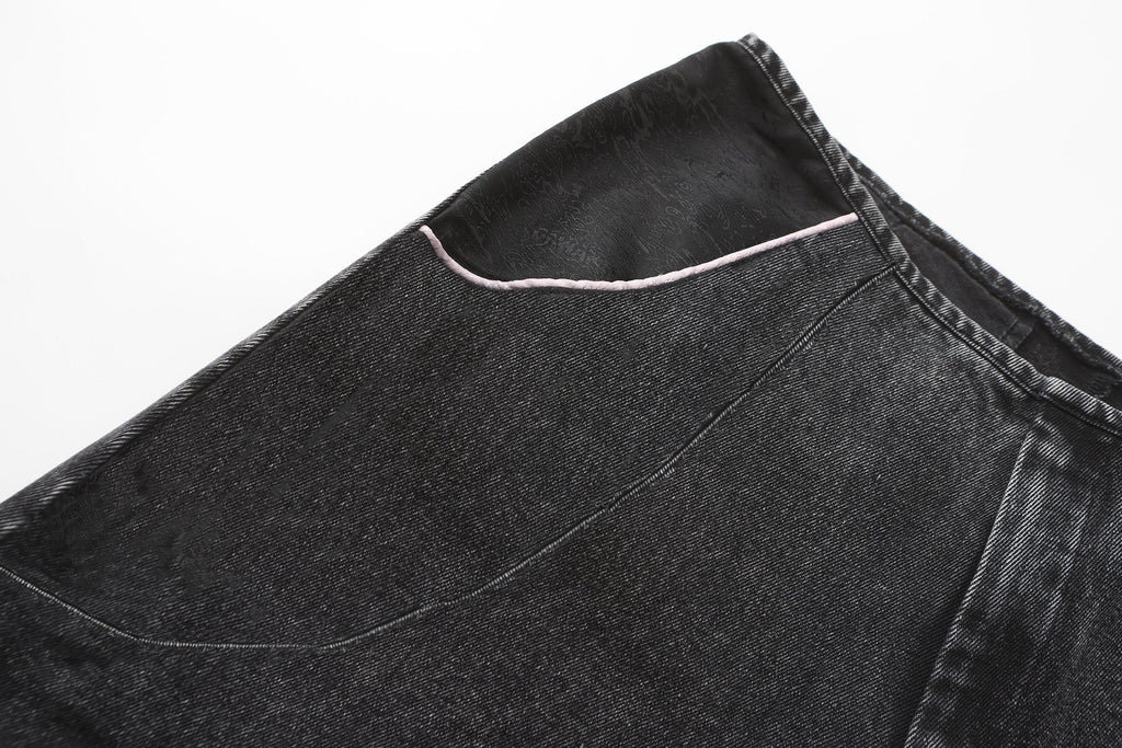 DAWANG | Fa Wide Leg Denim Jeans