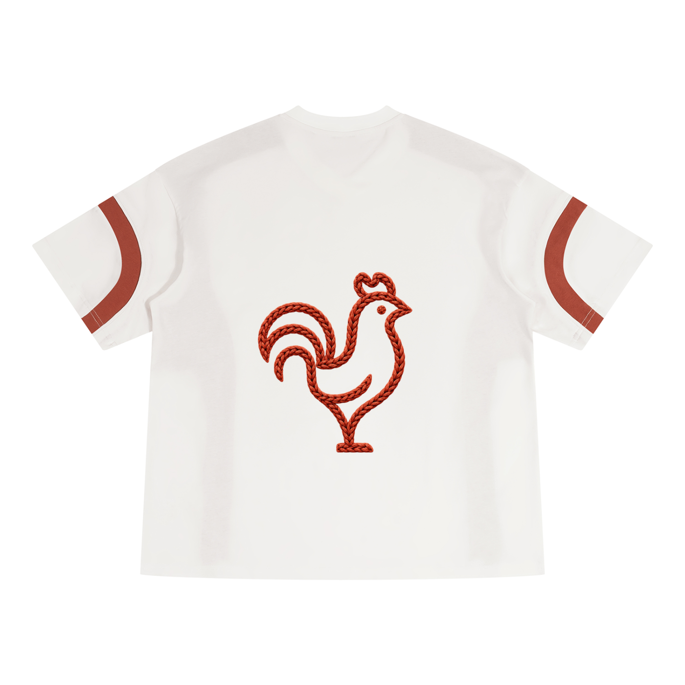 Gallo Jean | Color Block V-Neck T-Shirt