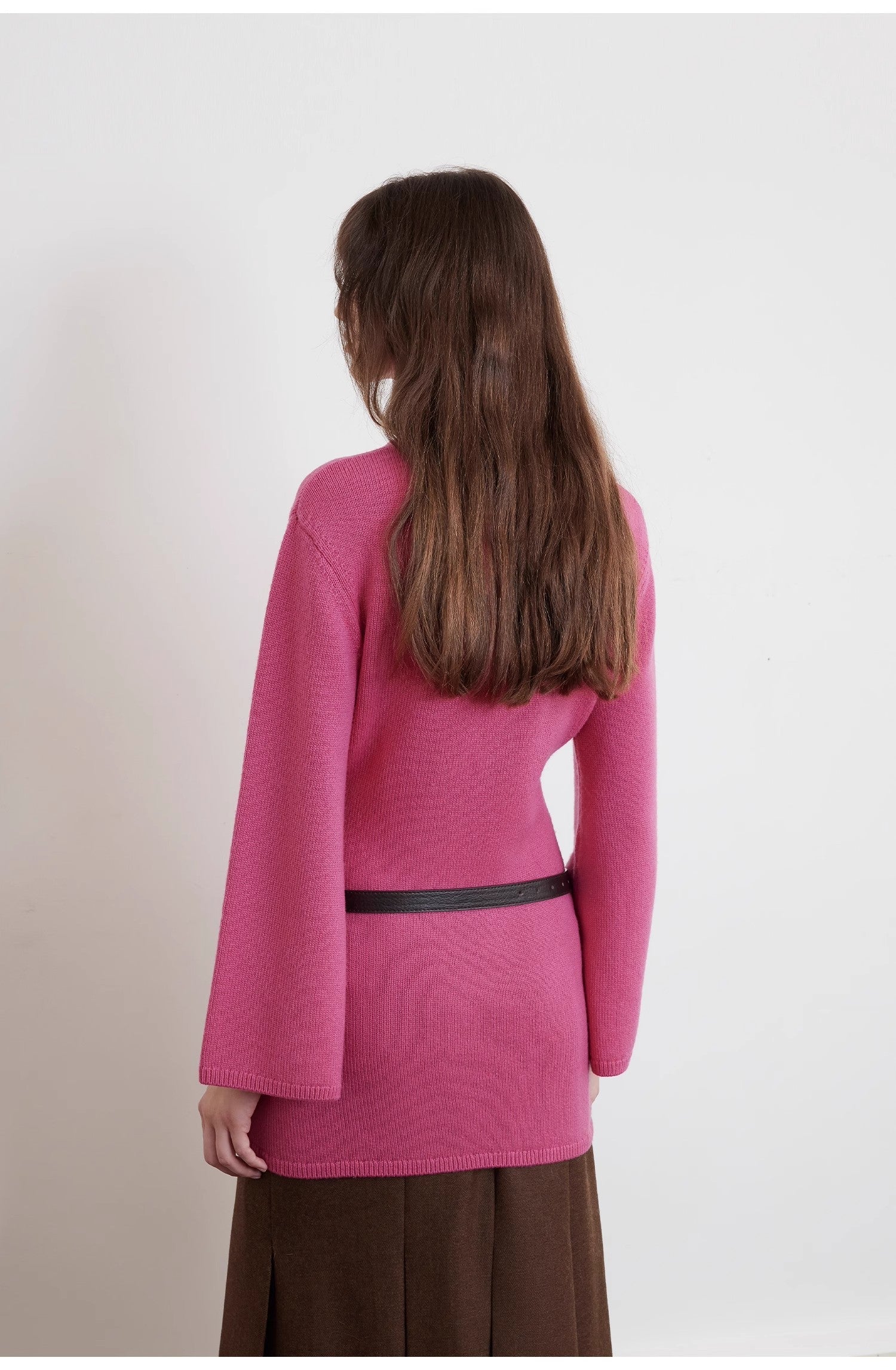 FIRELADY FUR | Women's Merino Wool Trumpet Sleeve Sweater