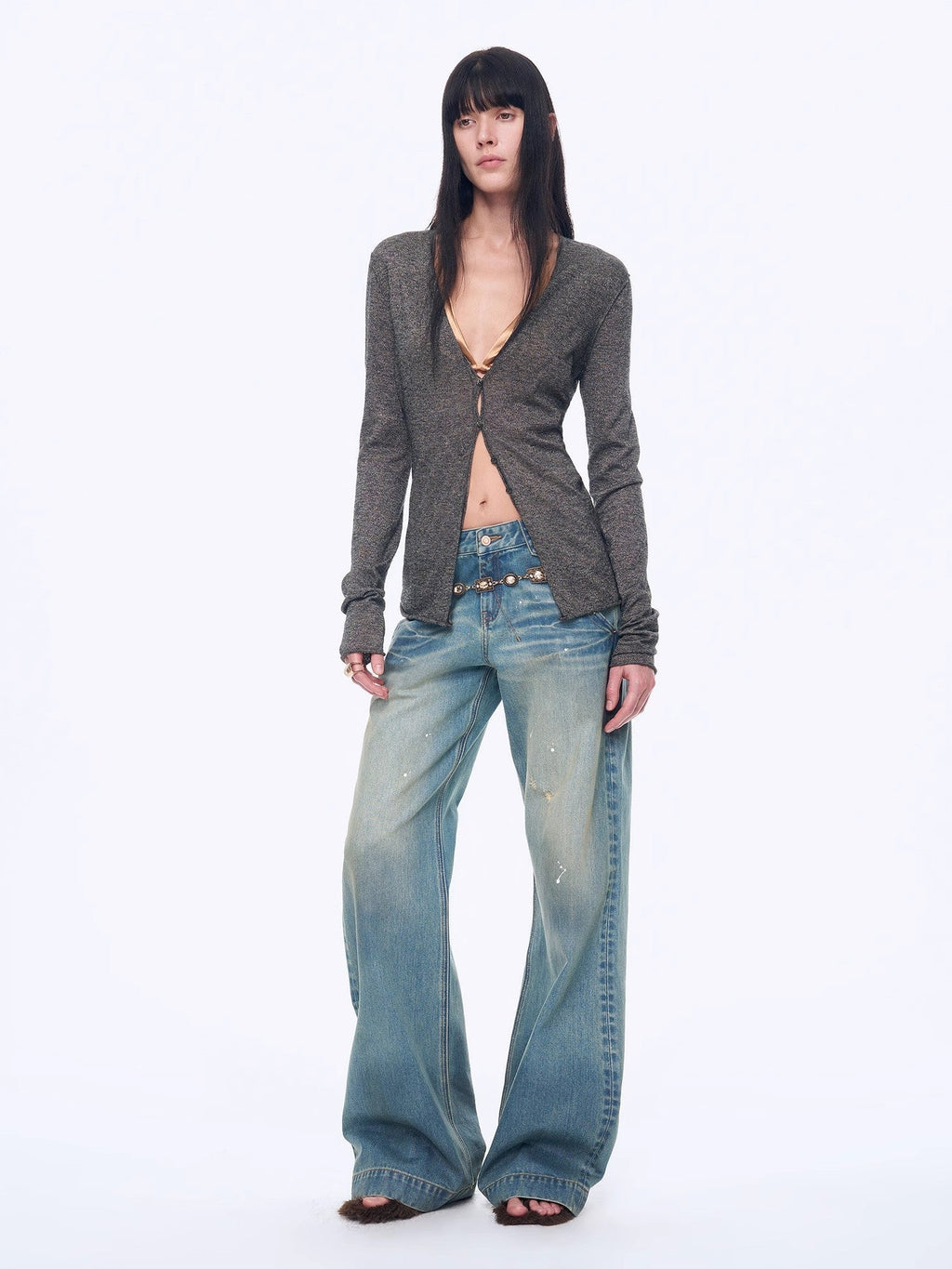 FIRELADY FUR | Women's Wool Blend Knit Cardigan