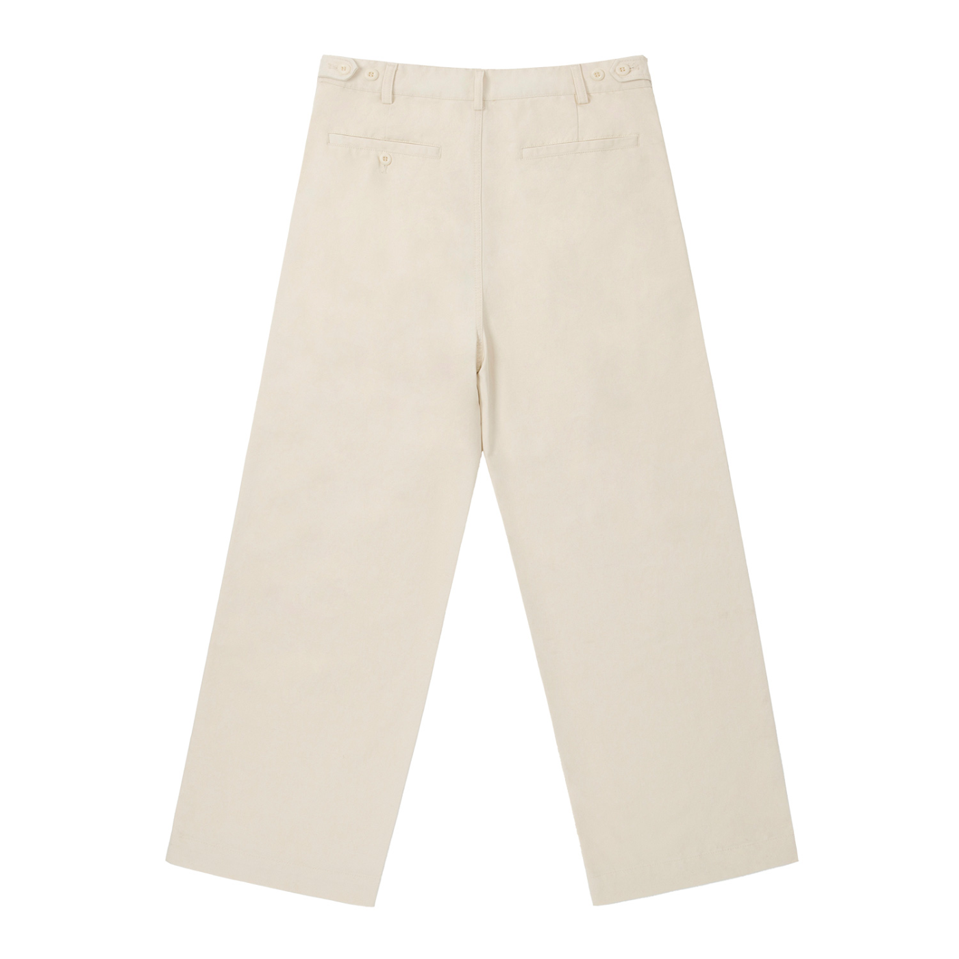 Straight-Leg Pants | Silver Logo