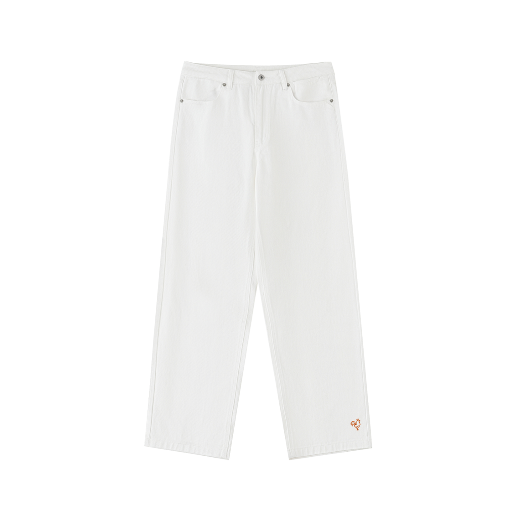 Men's Straight-Leg Pants | Burnt Orange Logo