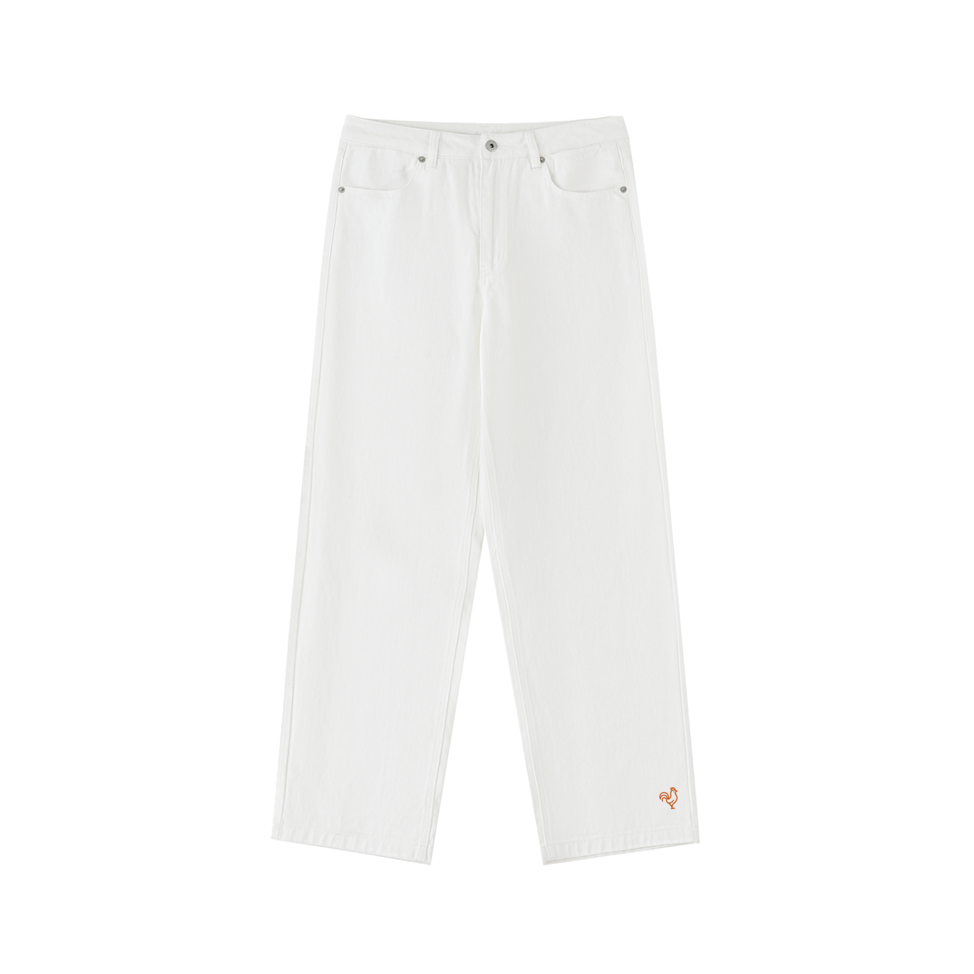 Men's Straight-Leg Pants | Burnt Orange Logo
