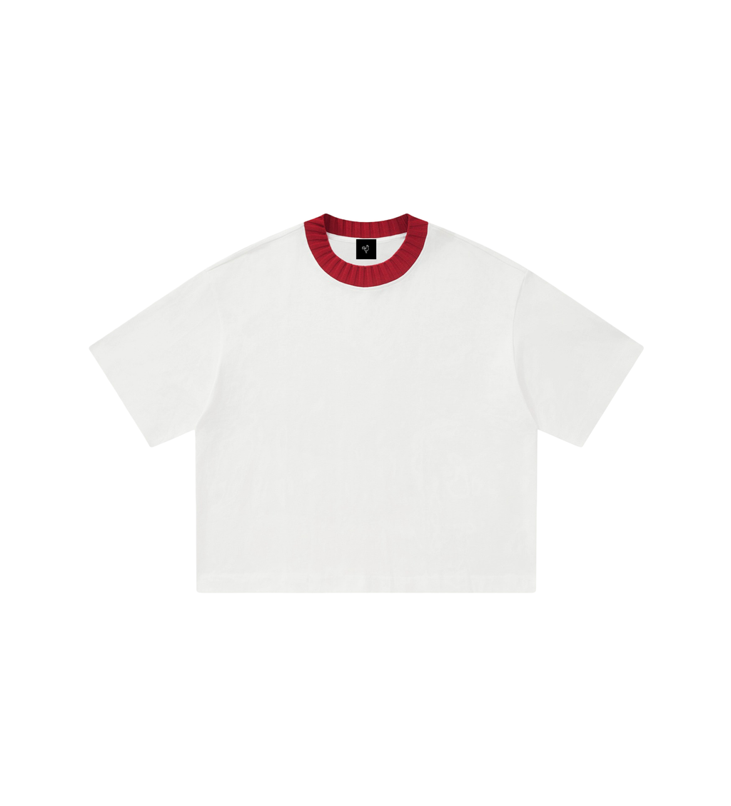 Gallo Jean | Heavyweight Boxy Cropped T-Shirt