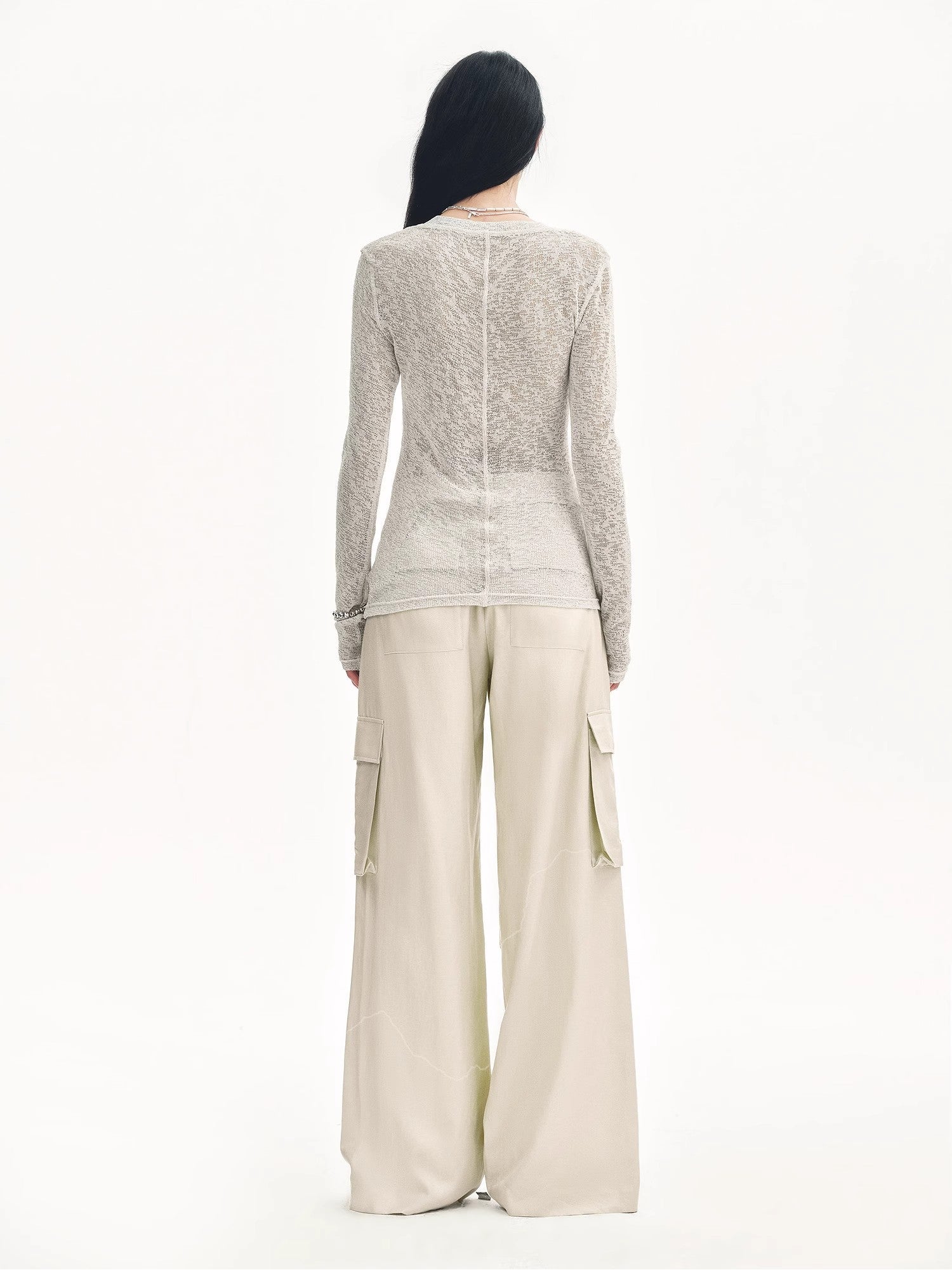 PREMIUM STYLE CO. LTD. | Women's Tencel & Linen Blend Wide Leg Pants