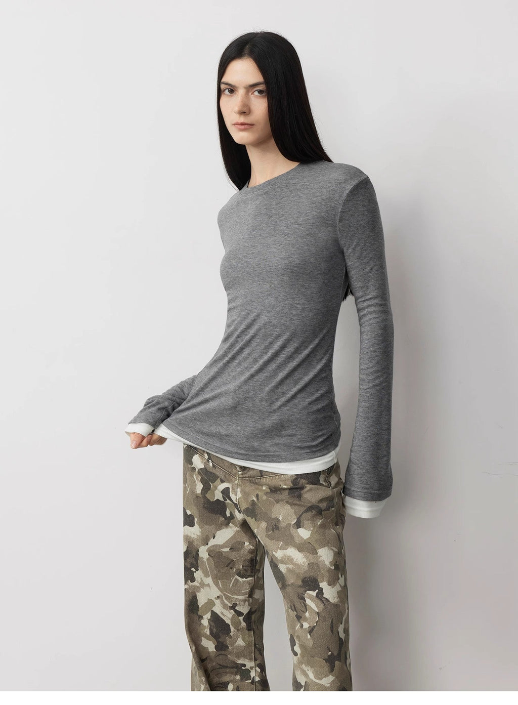 PREMIUM STYLE CO. LTD. | Women's Lyocell & Wool Blend Shirt
