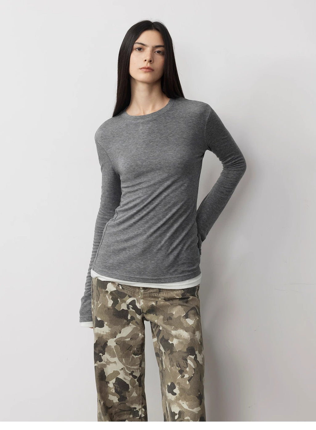 PREMIUM STYLE CO. LTD. | Women's Lyocell & Wool Blend Shirt