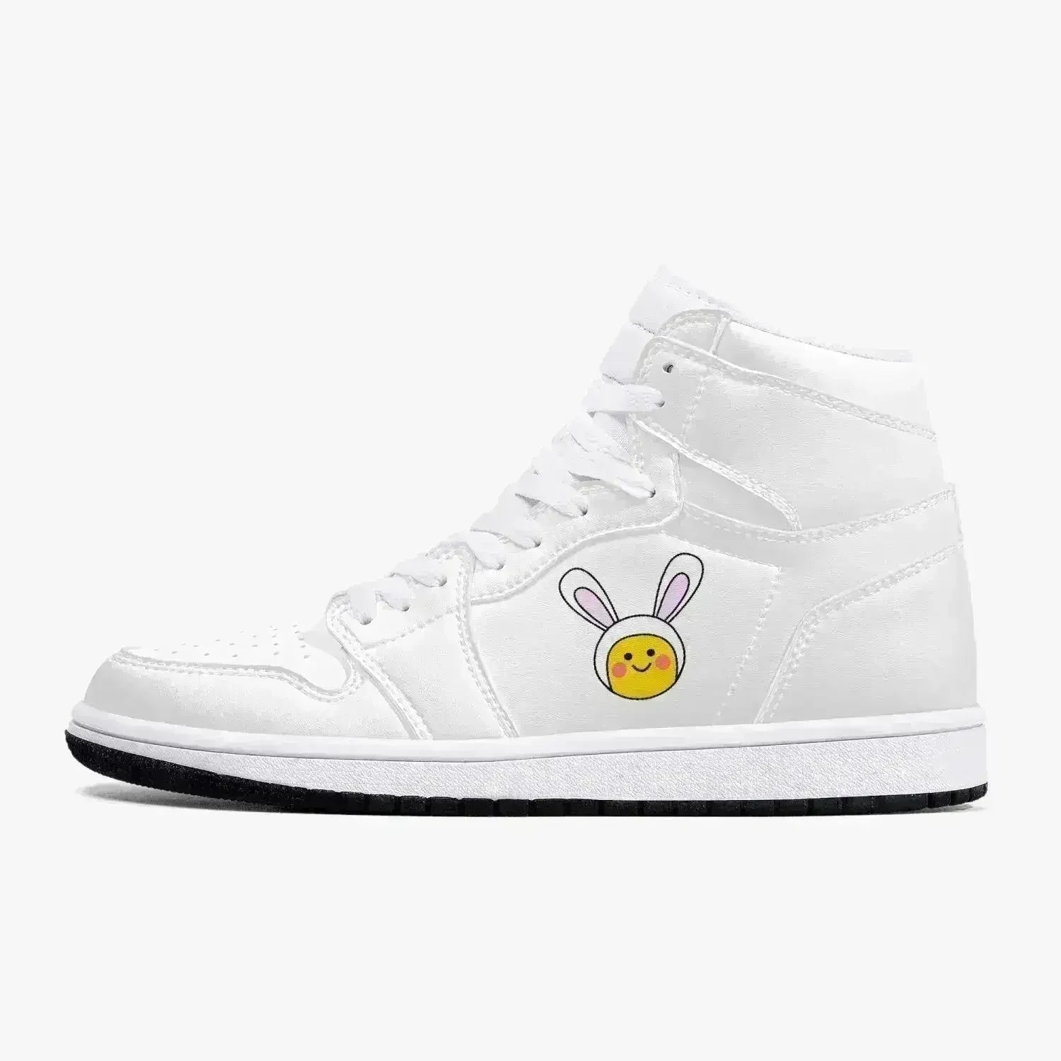Jacki Easlick | Lux Bunny High-Top Leather Sneakers