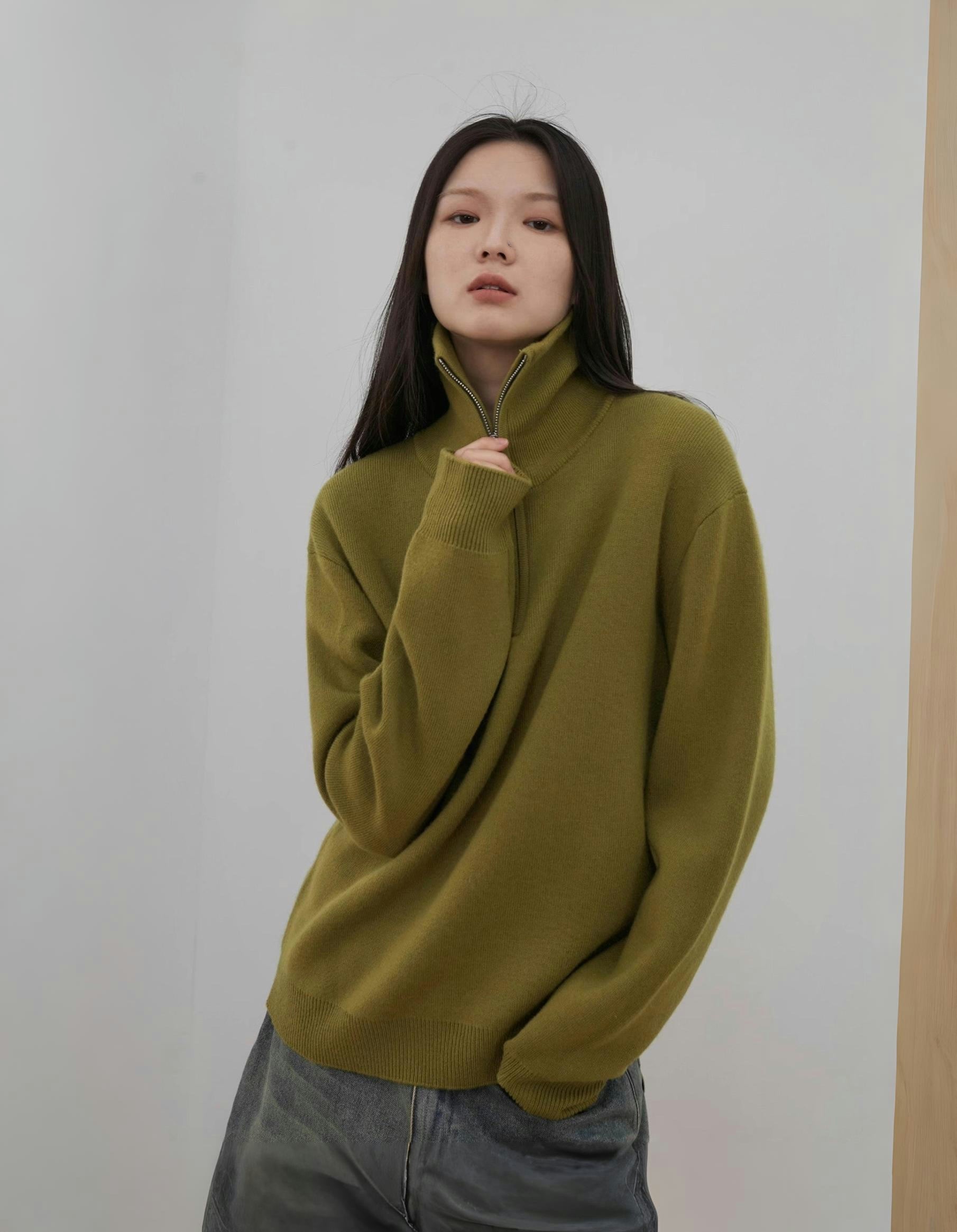 PREMIUM STYLE CO. LTD. | Women's Merino Wool Pullover Turtleneck Sweater
