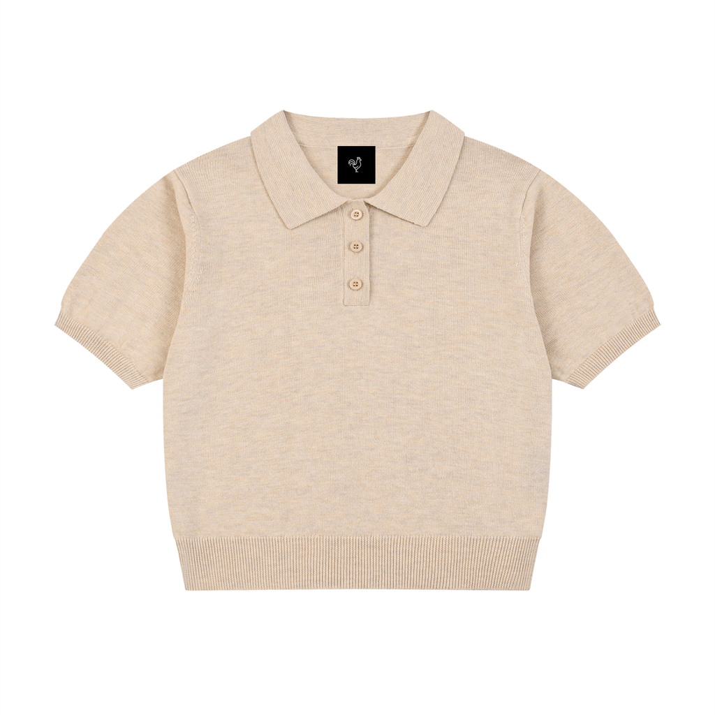 Gallo Jean | Women’s Knit Cotton Polo T-Shirt
